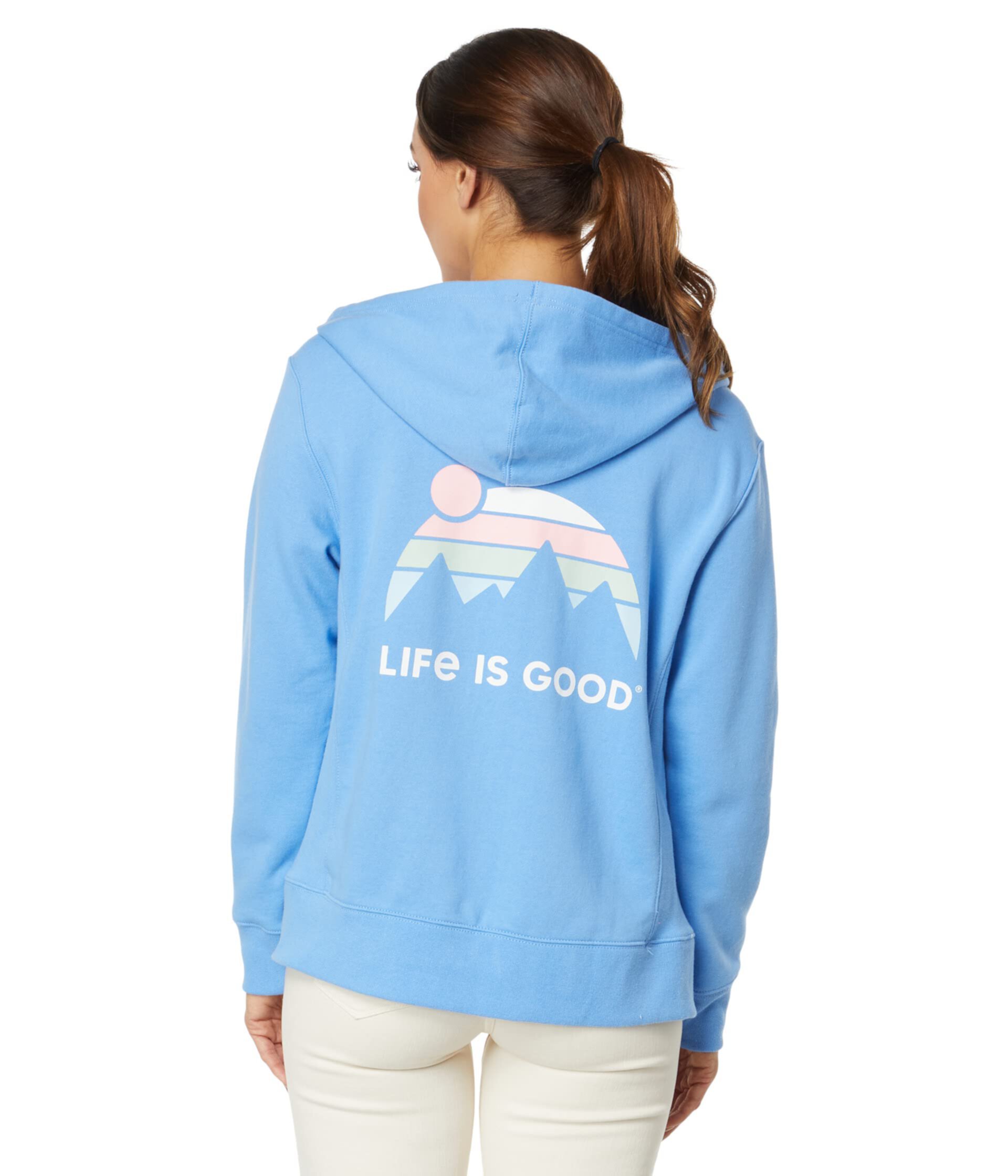 Simply True Fleece Hoodie Life is Good