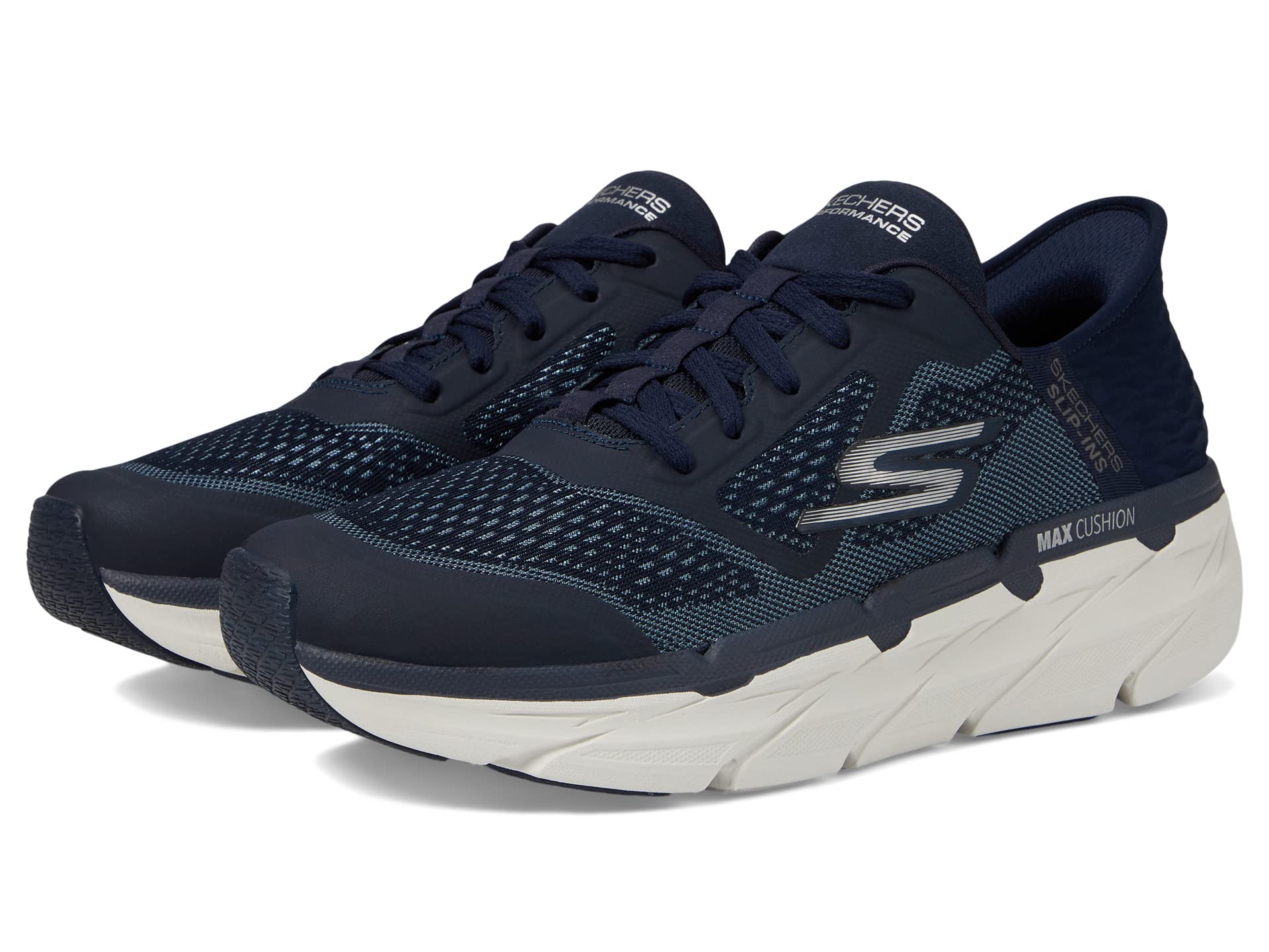 Беговые кроссовки SKECHERS Max Cushioning Premier Ascendant Hands Free Slip-Ins для мужчин SKECHERS