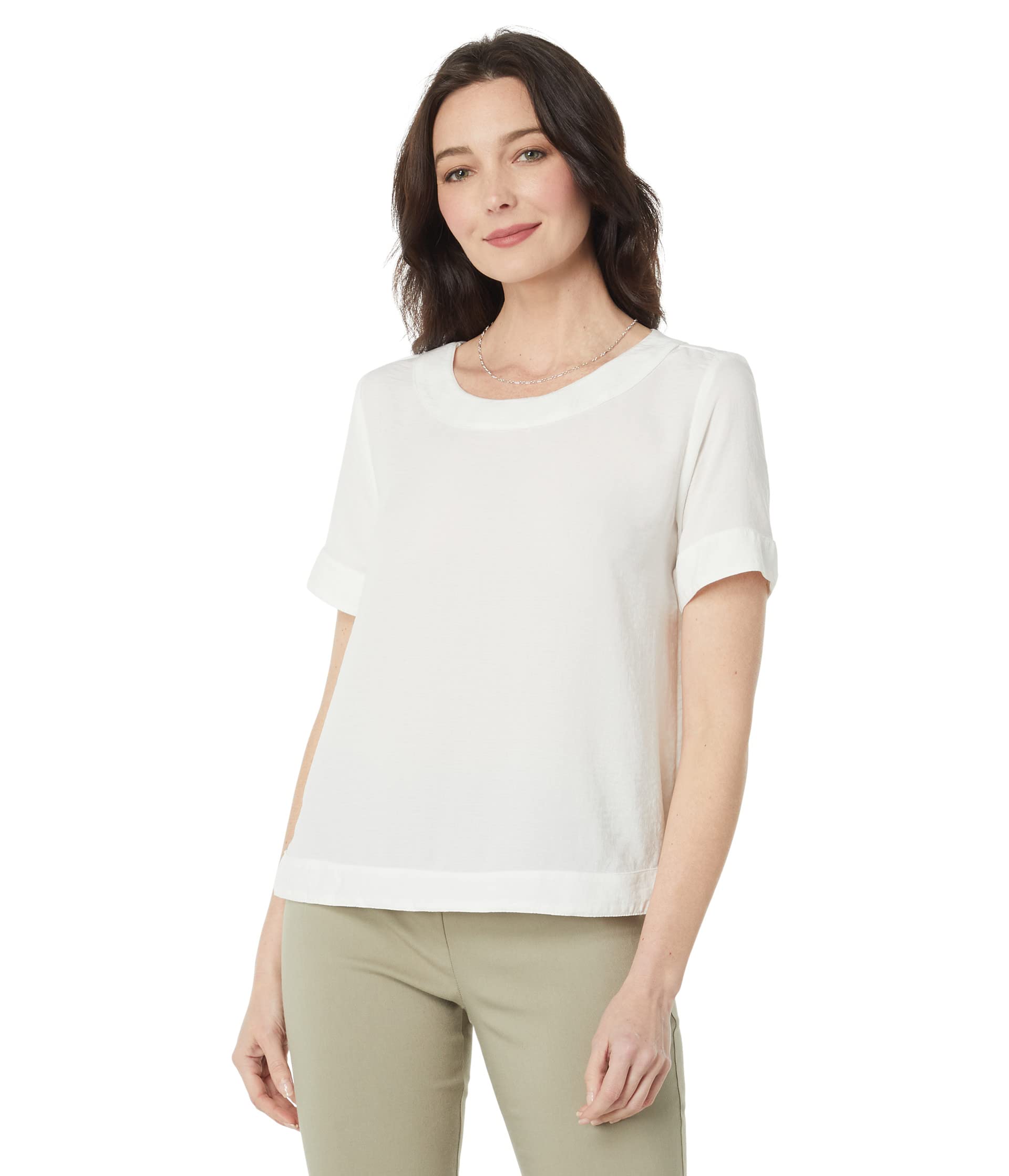 Женская Футболка Vince Camuto Woven Tee Vince Camuto