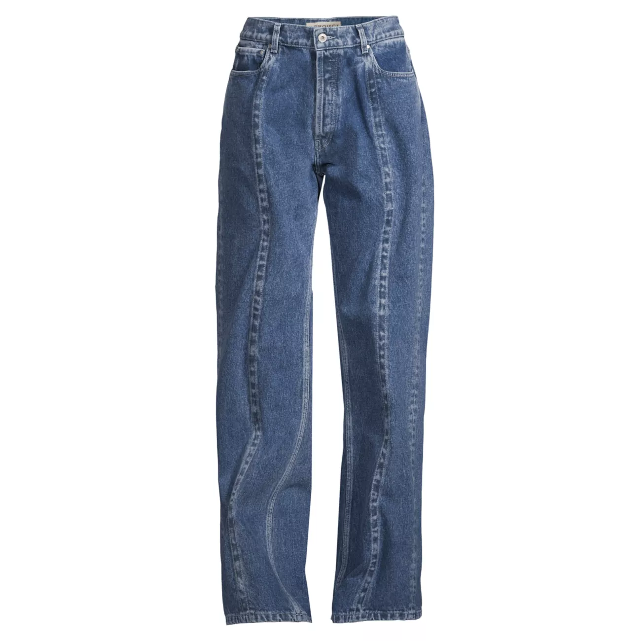 Классические джинсы унисекс с проволочными швами Y/Project