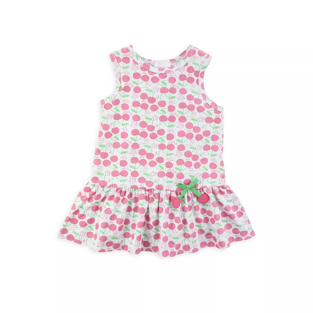 Трикотажное платье с принтом вишни для маленькой девочки Florence Eiseman