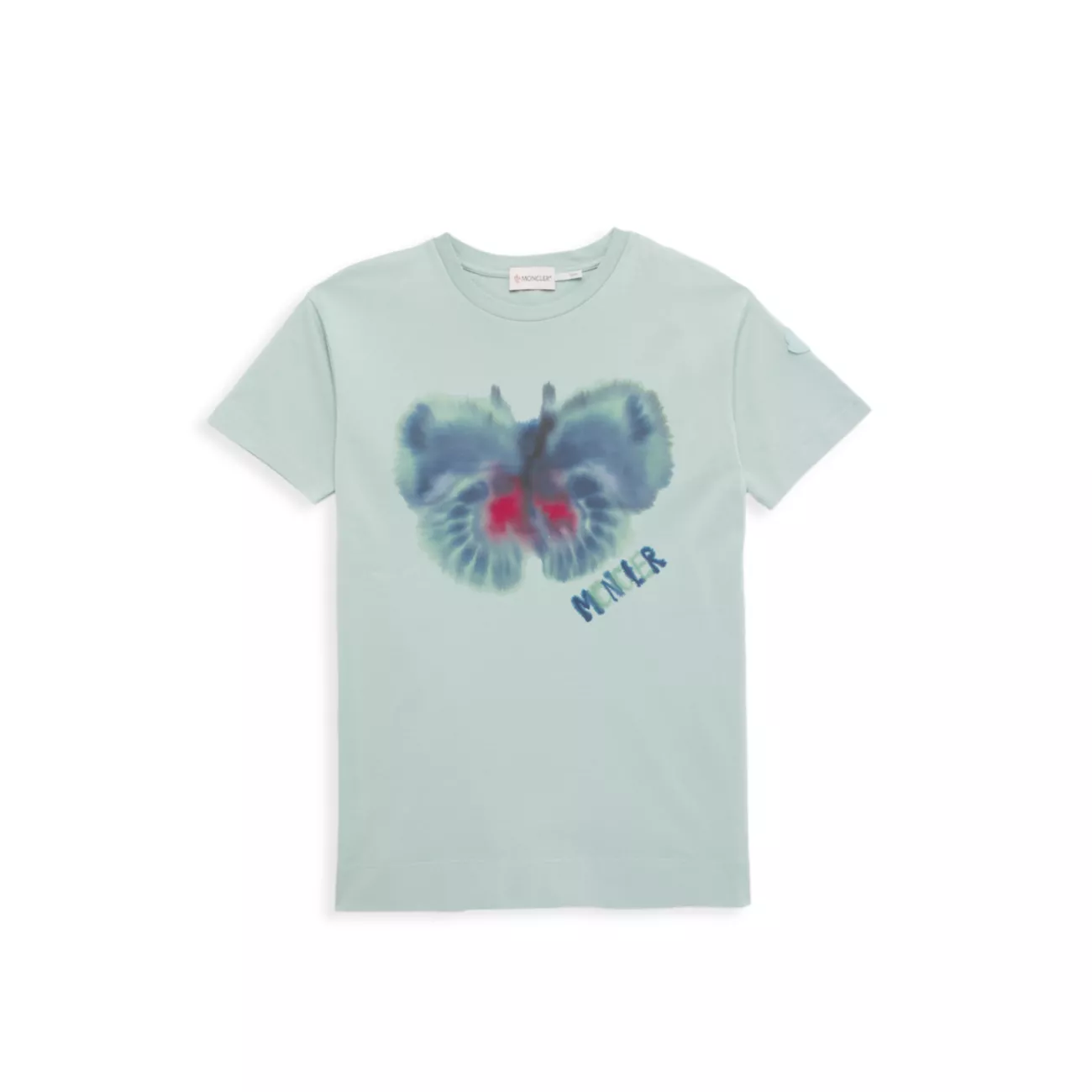 Маленькая девочка &amp;amp; Футболка для девочек Ink-Blot Butterfly Moncler
