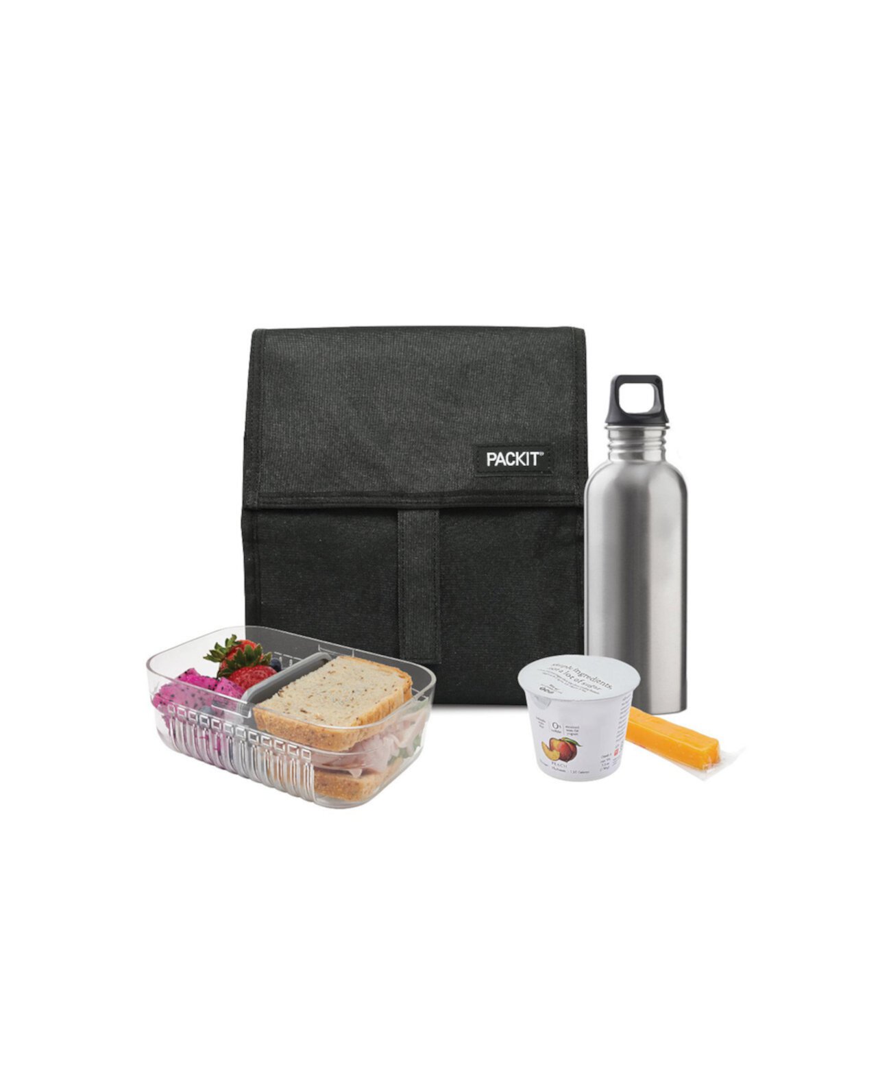 Замораживаемый пакет для ланча и набор Mod Lunch Bento, 5 предметов Pack It