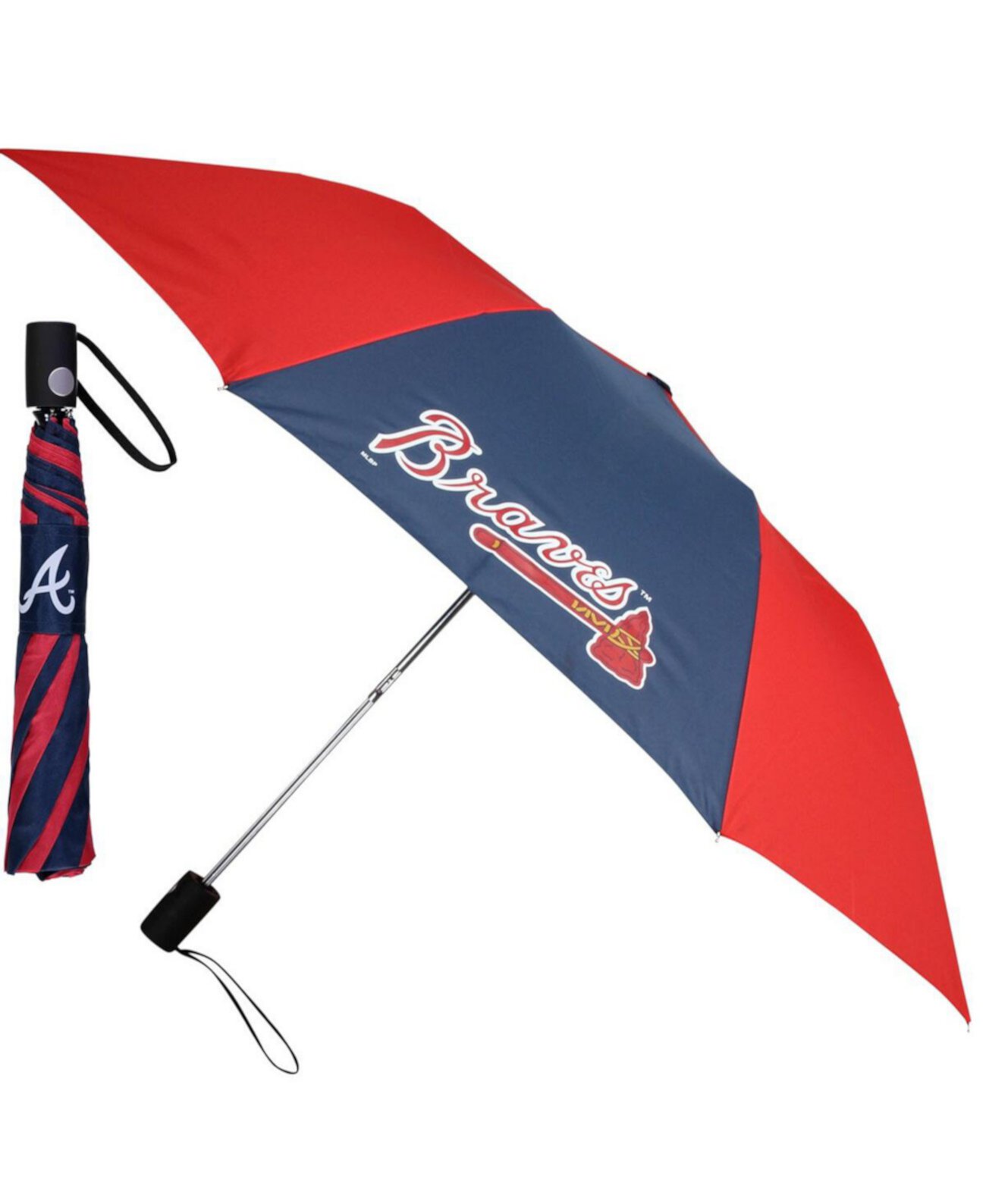 Складной зонт Team Atlanta Braves 42 дюйма Wincraft