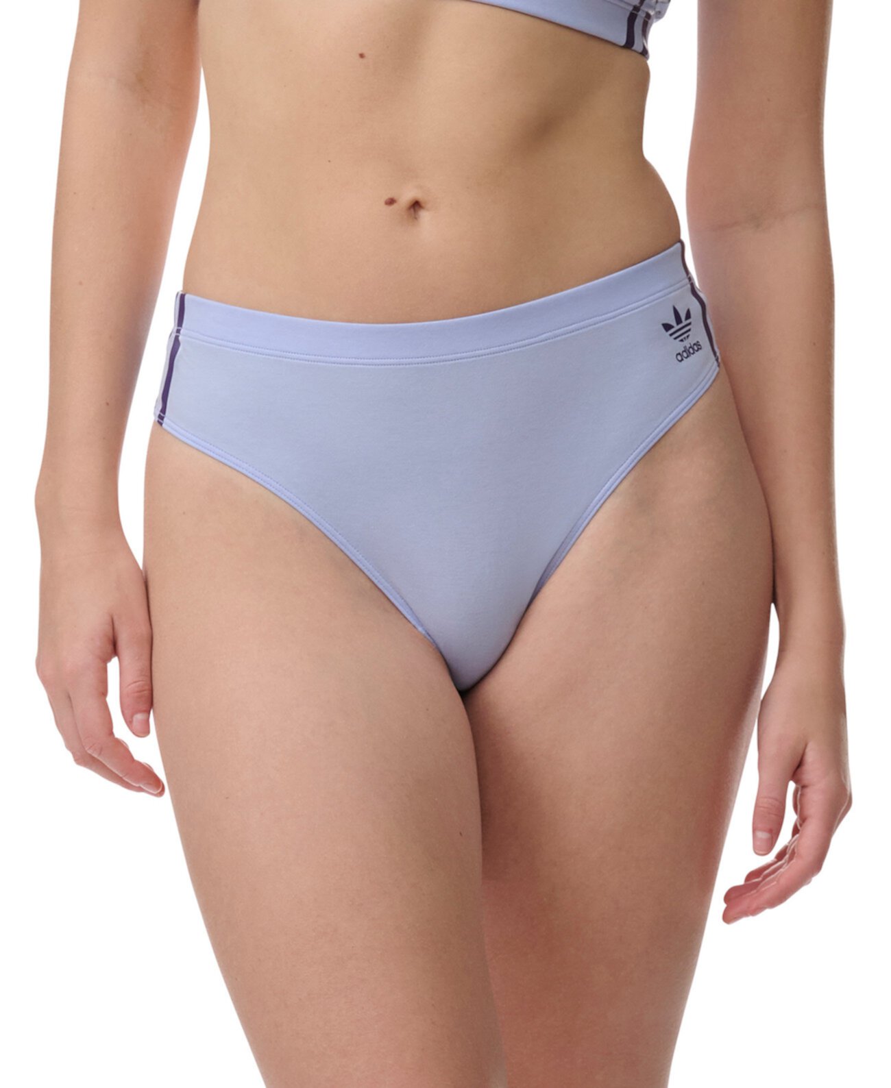 Женские Трусы Adidas Adicolor Comfort Flex Cotton Wide Side Thong 4A1H63 Adidas