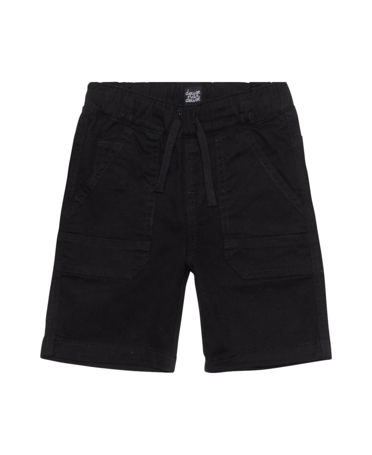 Шорты Deux par Deux Для мальчиков Twill Bermuda Short Black Deux par Deux