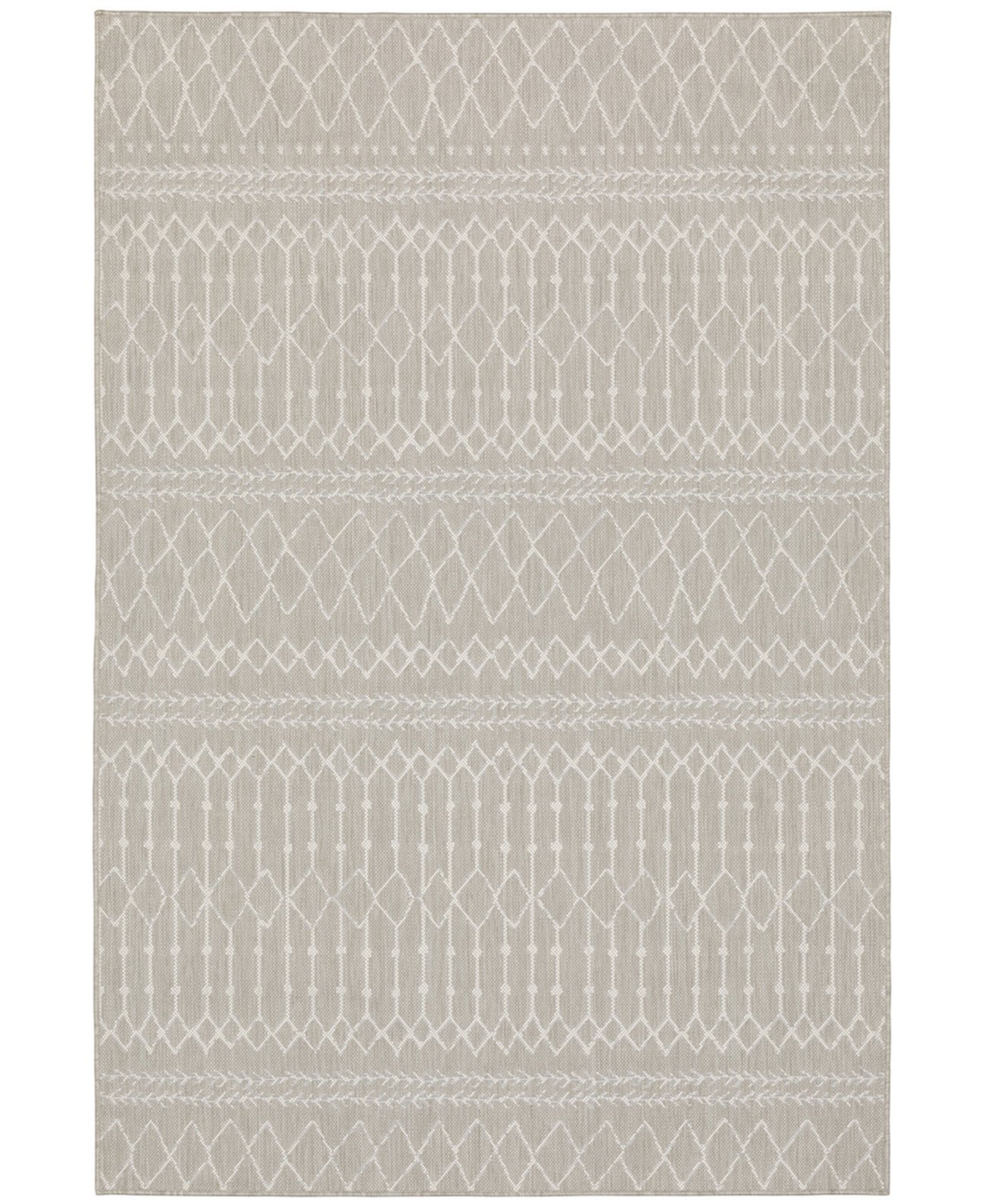 Genoa Outdoor 670GNA4 6'7" x 9'2" Area Rug Oriental Weavers