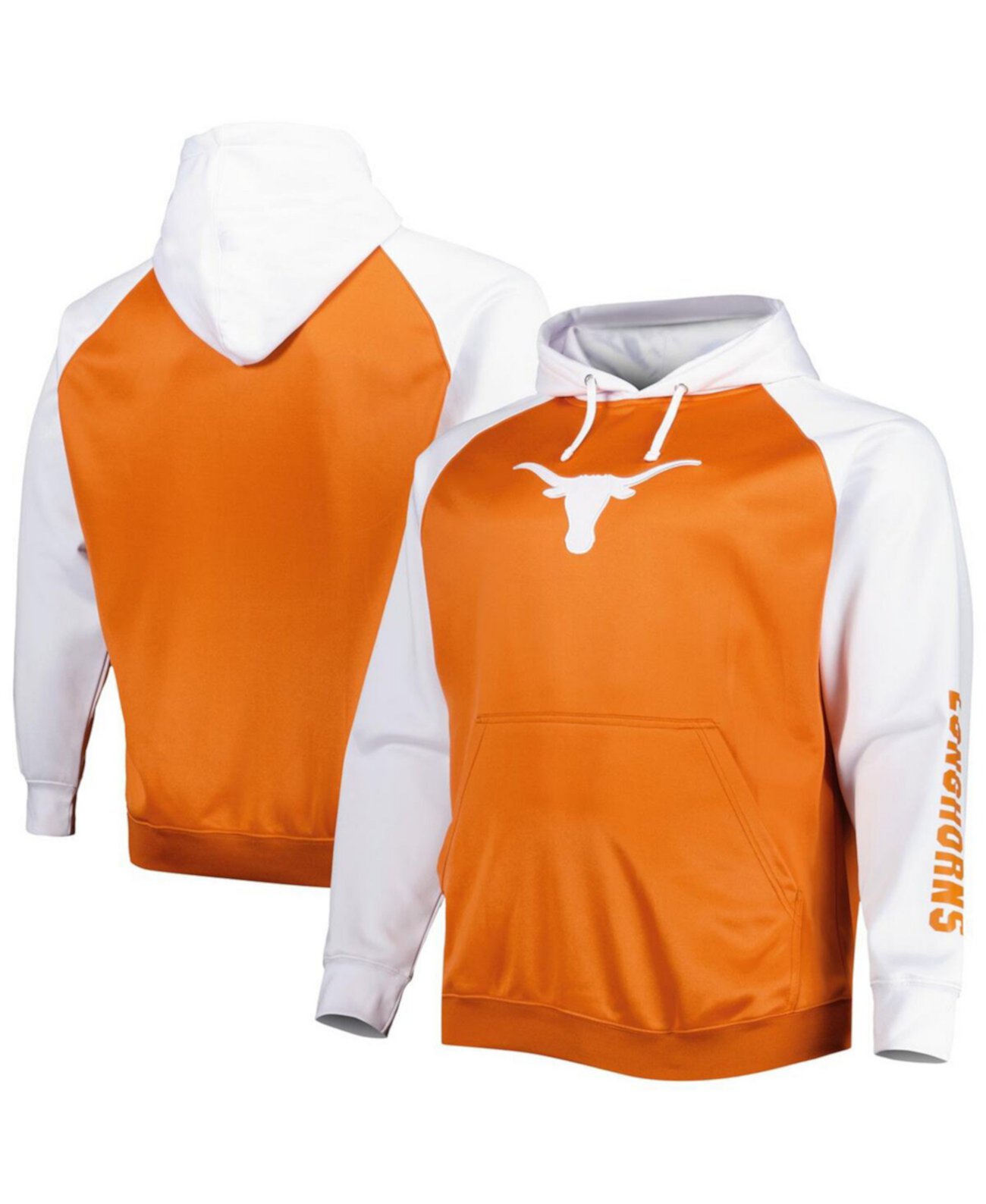 Мужской Пуловер Profile Texas Longhorns Big and Tall Raglan Profile