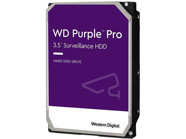 WD Purple Pro WD101PURP, 10 ТБ, 7200 об/мин, 256 МБ кэш-памяти, SATA, 6,0 Гбит/с, 3,5-дюймовый внутренний жесткий диск Western Digital