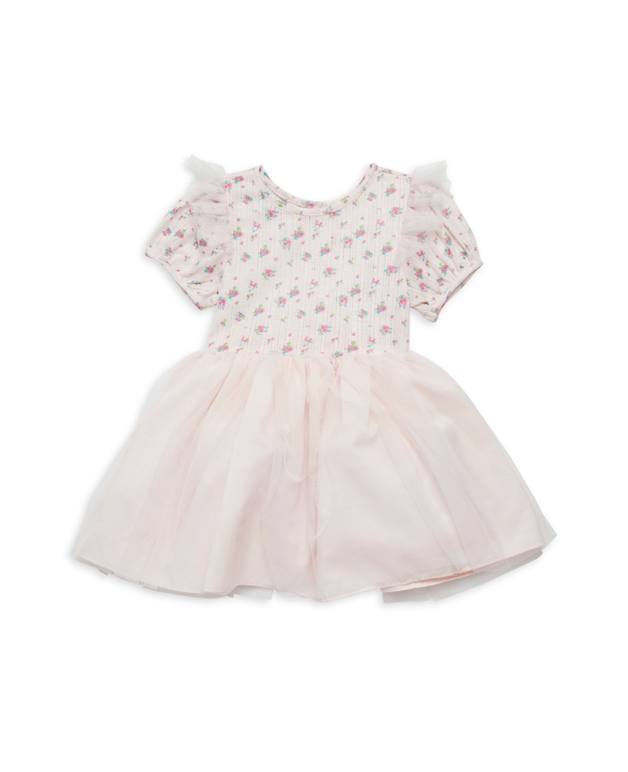 Маленькая девочка и усилитель; Модель с цветочным принтом для девочек Fit &amp; Расклешенное платье Pippa & Julie