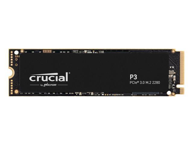 Твердотельный накопитель Crucial P3 4 ТБ PCIe 3.0 3D NAND NVMe M.2, до 3500 МБ/с — CT4000P3SSD8 Crucial