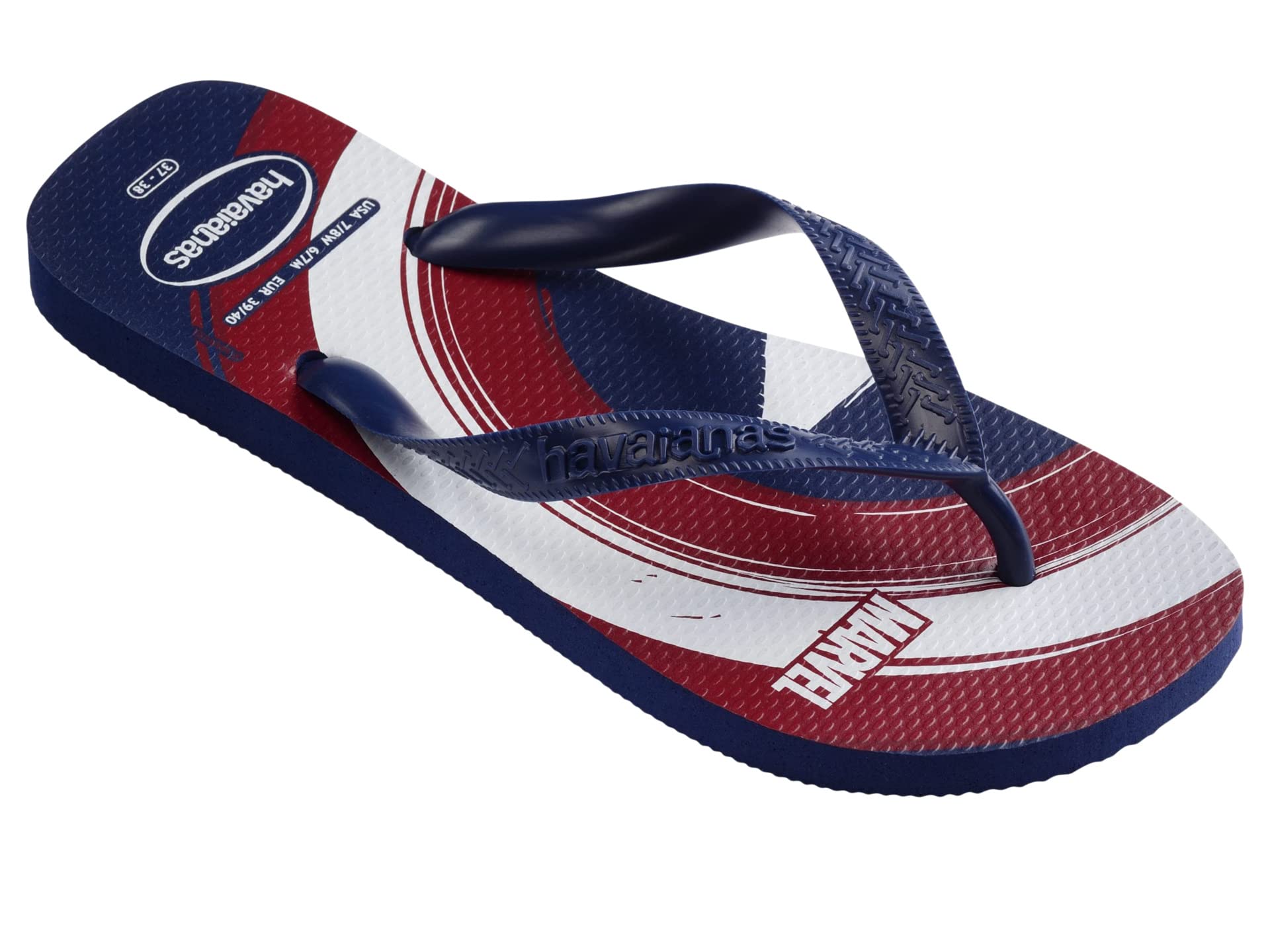 Сланцы Havaianas Top Marvel Logomania Havaianas