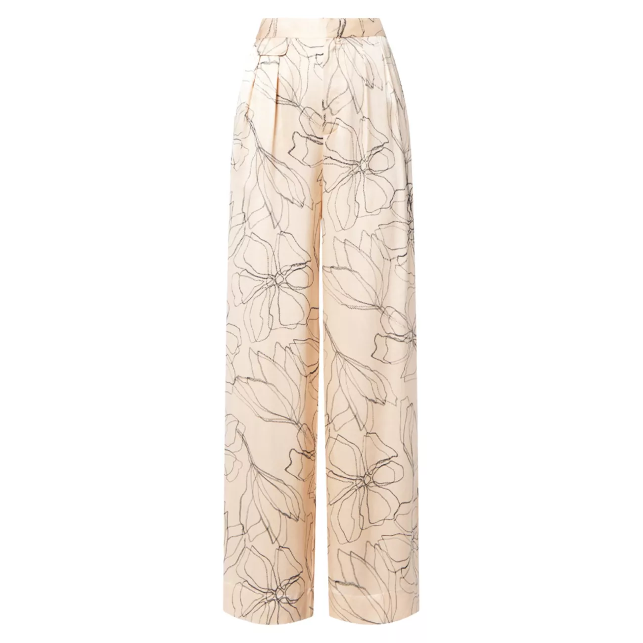 Шелковые брюки Clement с цветочным принтом EQUIPMENT