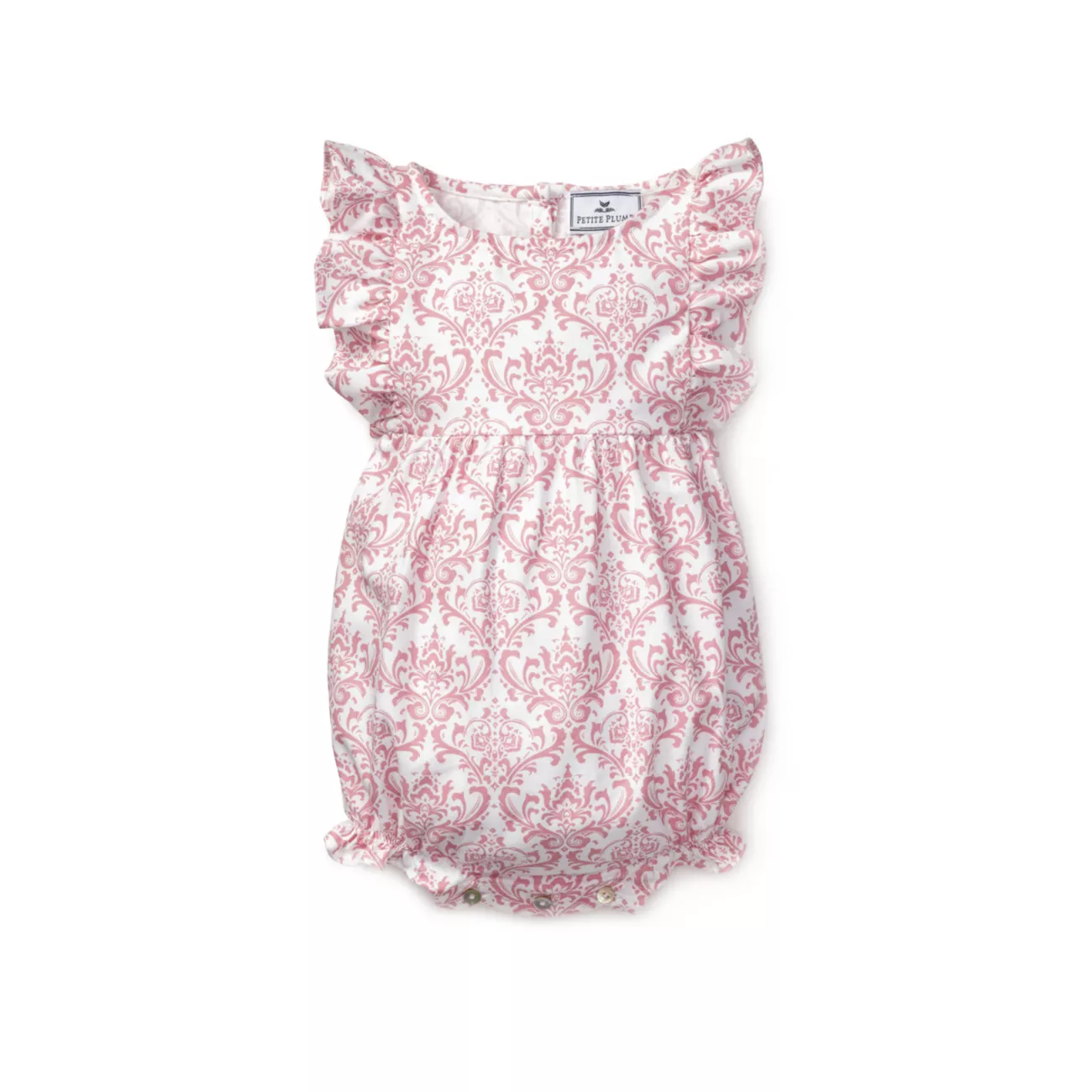 Baby Girl's Rose Bubble Romper Petite Plume