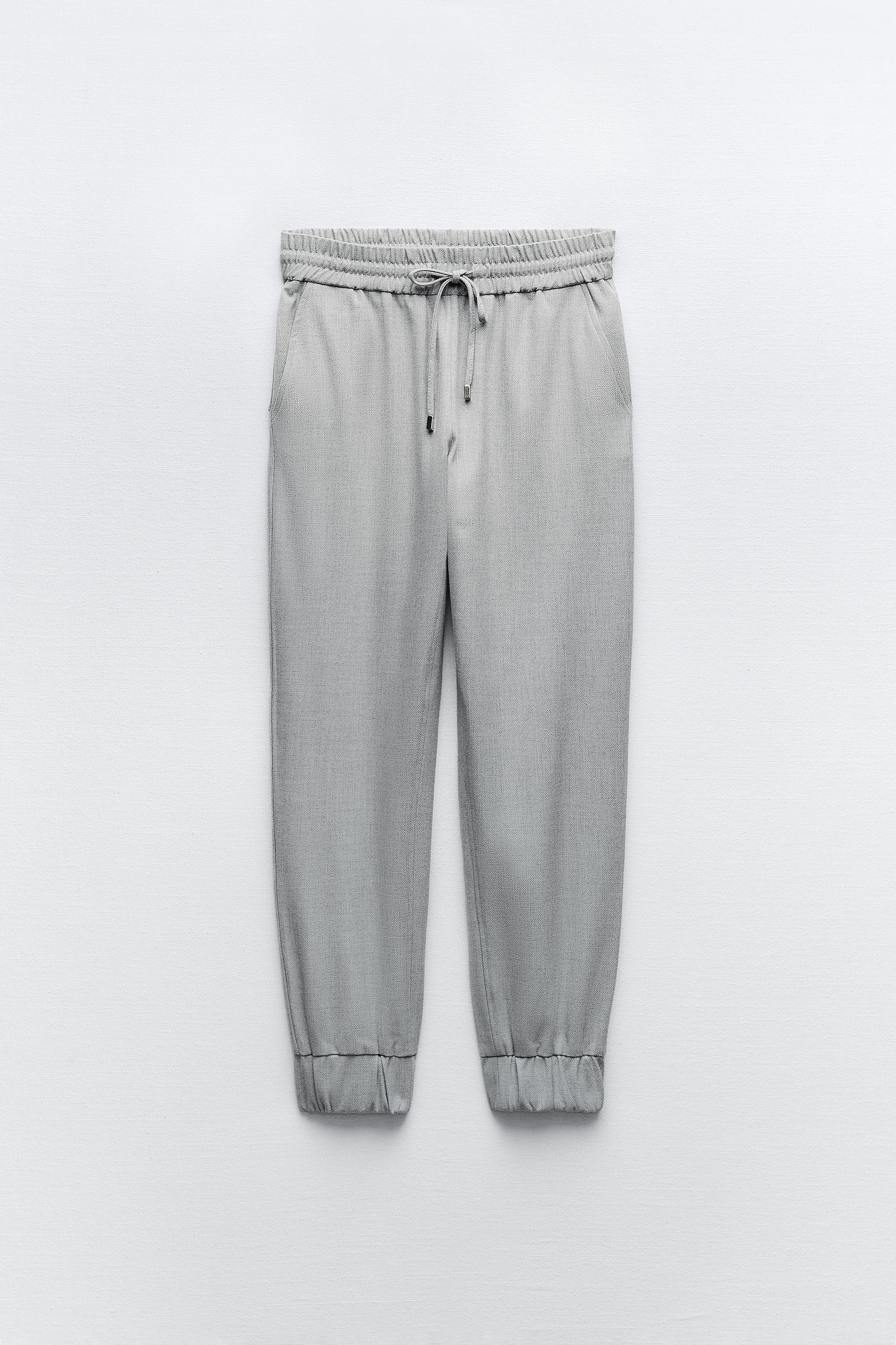 Женские Повседневные брюки Zara JOGGER PAJAMA PANTS ZARA