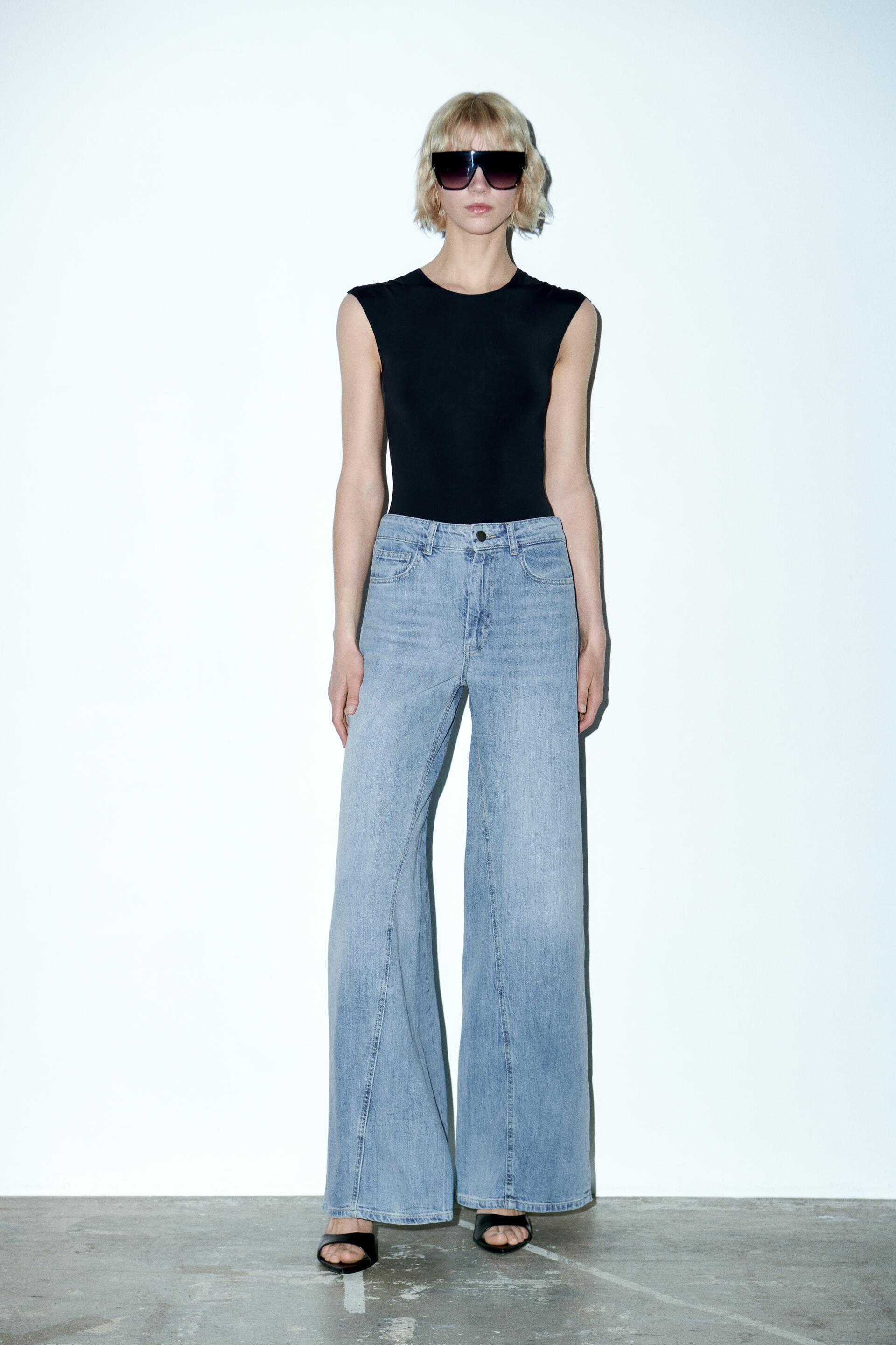 Jeans a palazzo on sale zara