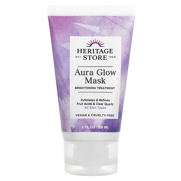 Aura Glow Beauty Mask, All Skin Types, 2 fl oz (59 ml) Heritage Store