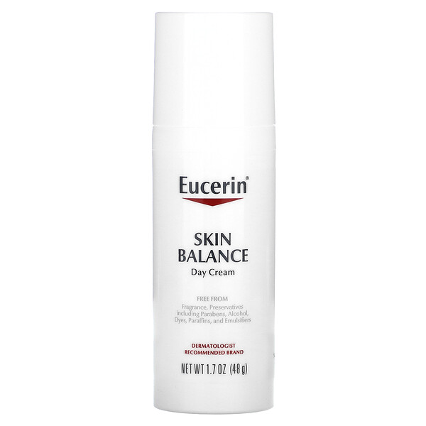 Skin Balance, Дневной крем для лица, 1,7 унции (48 г) Eucerin
