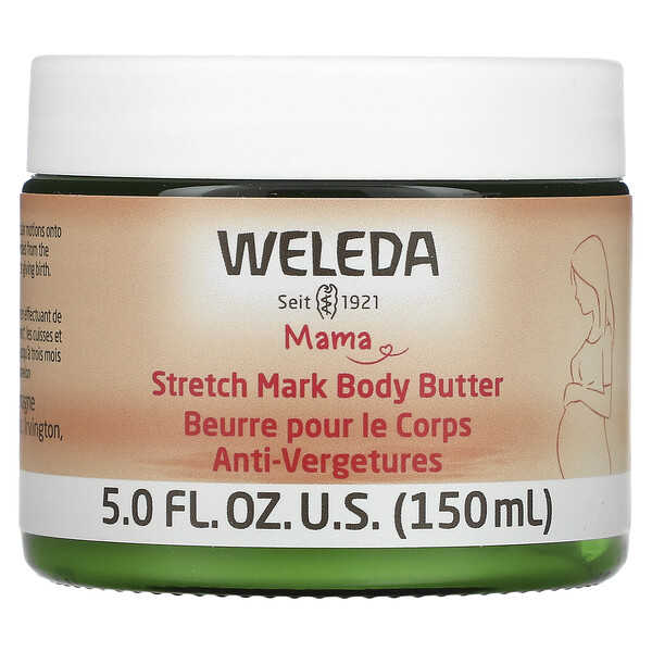 Mama, Stretch Mark Body Butter, 5 fl oz (150 ml) Weleda