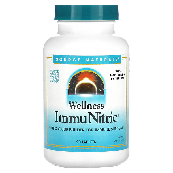Wellness ImmuNitric, 90 Tablets Source Naturals