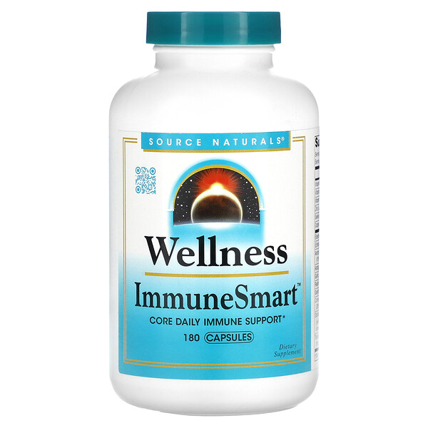 ImmuneSmart Wellness - 180 капсул - Source Naturals Source Naturals