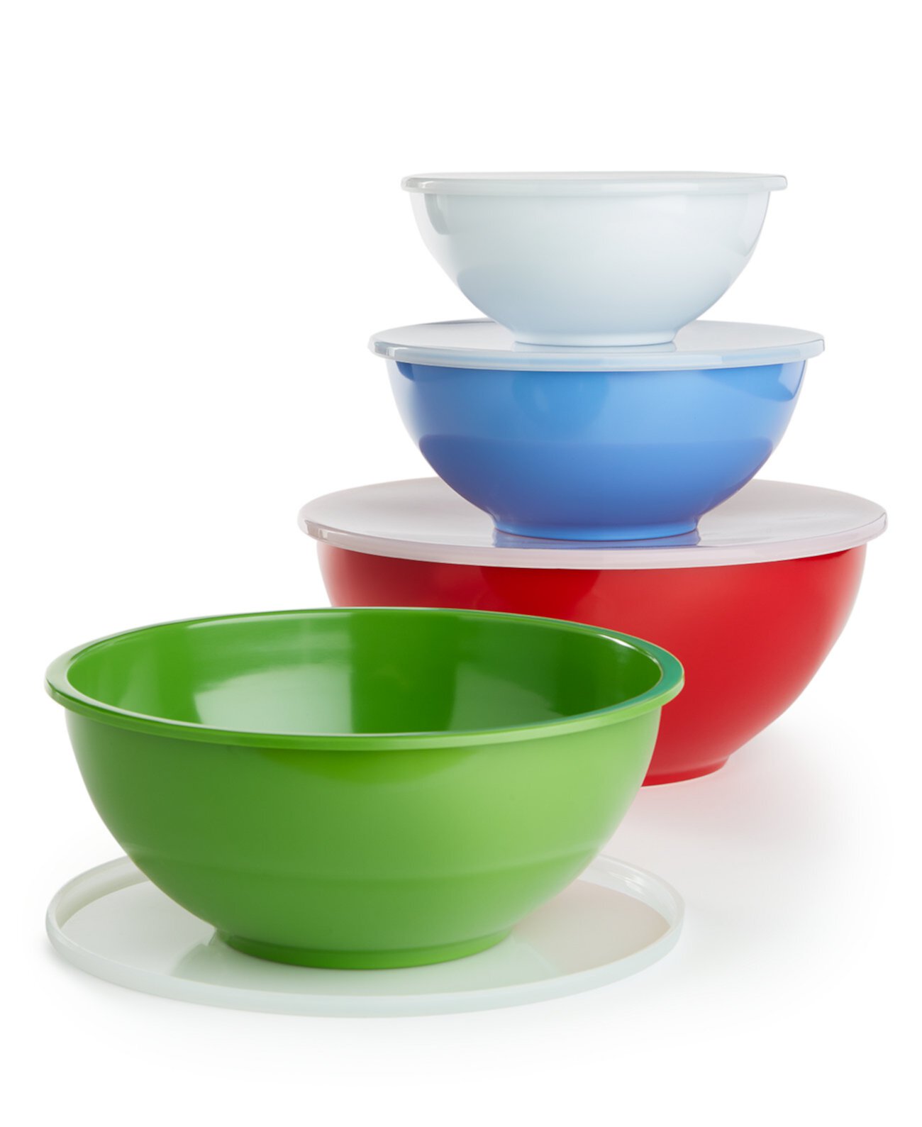 4-Pc. Melamine Mixing Bowls & Lids Set, Created for Macy's The Cellar