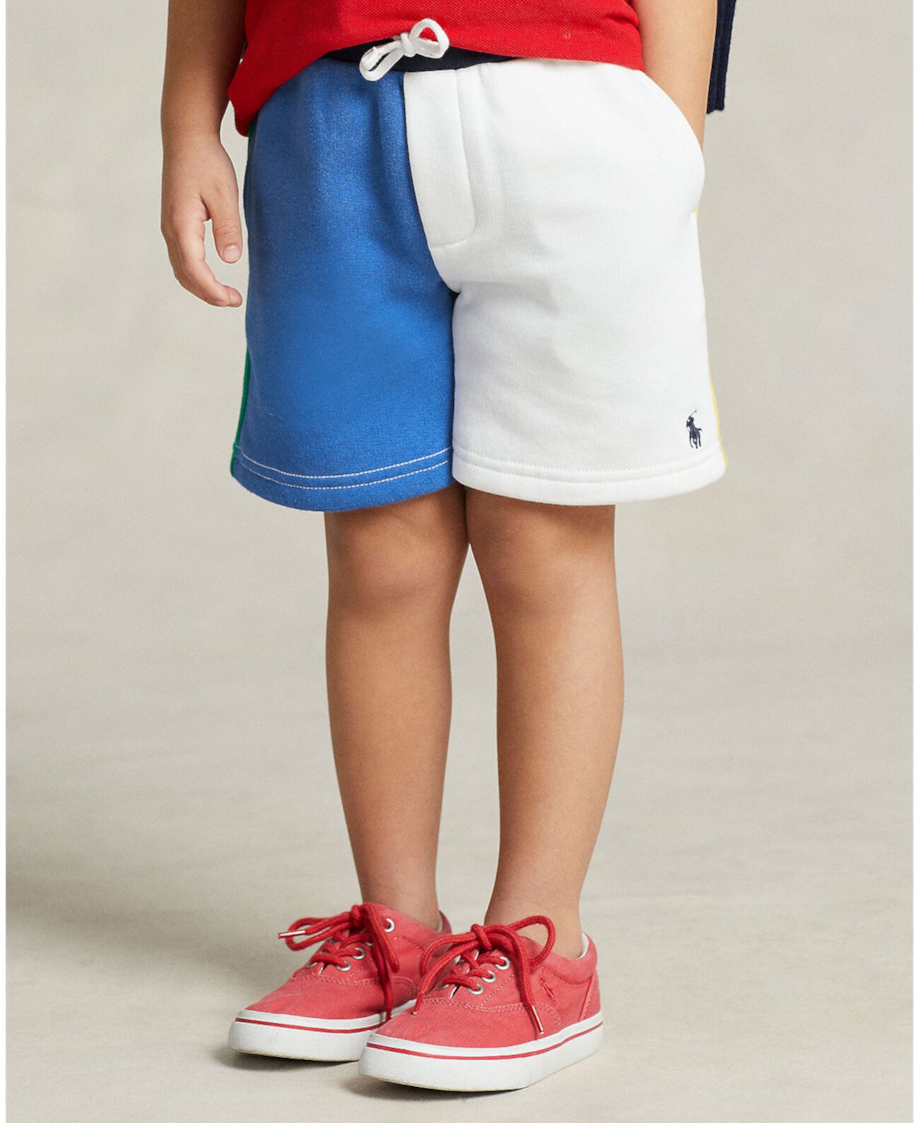 Флисовые шорты с цветными блоками для малышей и маленьких мальчиков Ralph Lauren