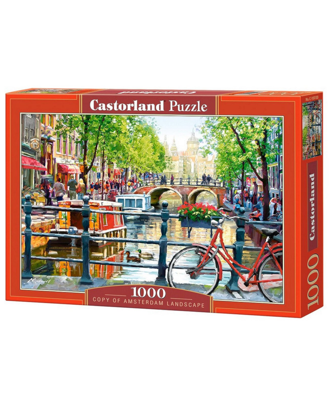 Набор пазлов «Пейзаж Амстердам», 1000 деталей Castorland