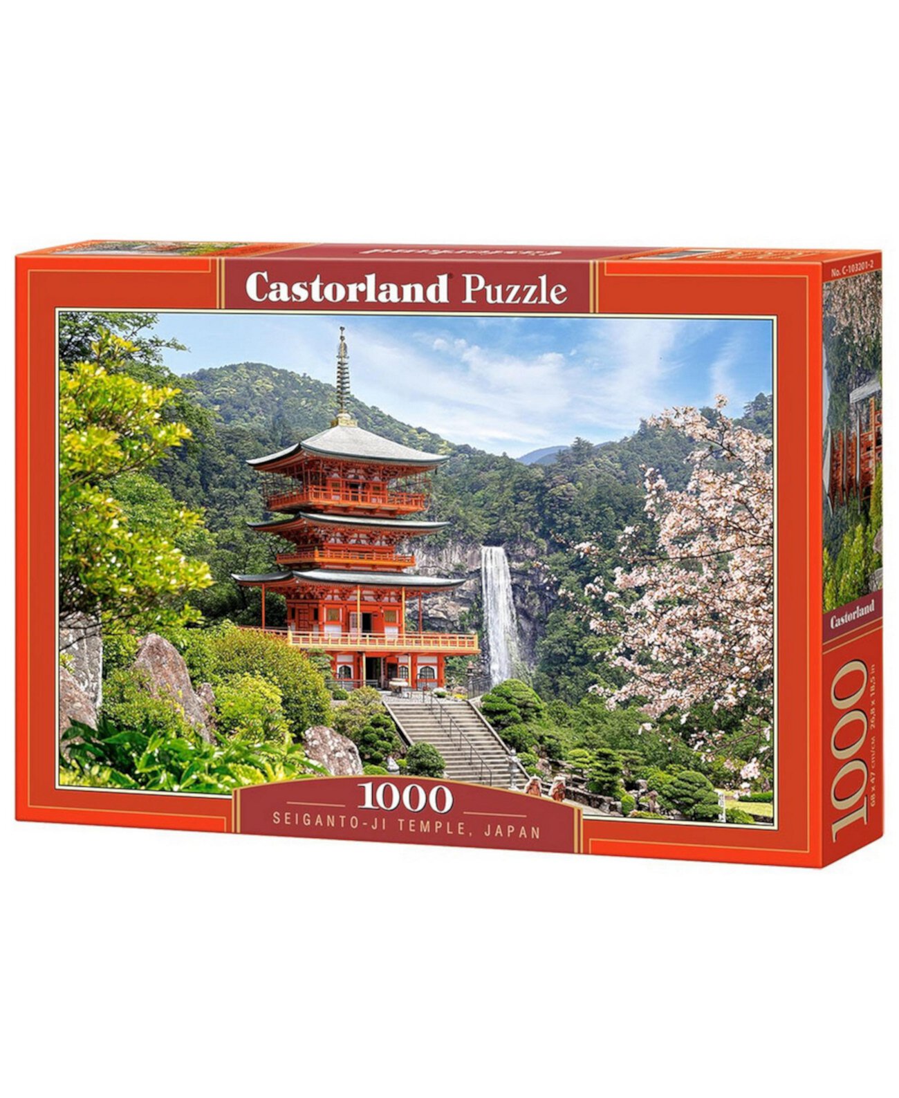 Храм Сейганто-дзи, Япония, набор пазлов, 1000 деталей Castorland