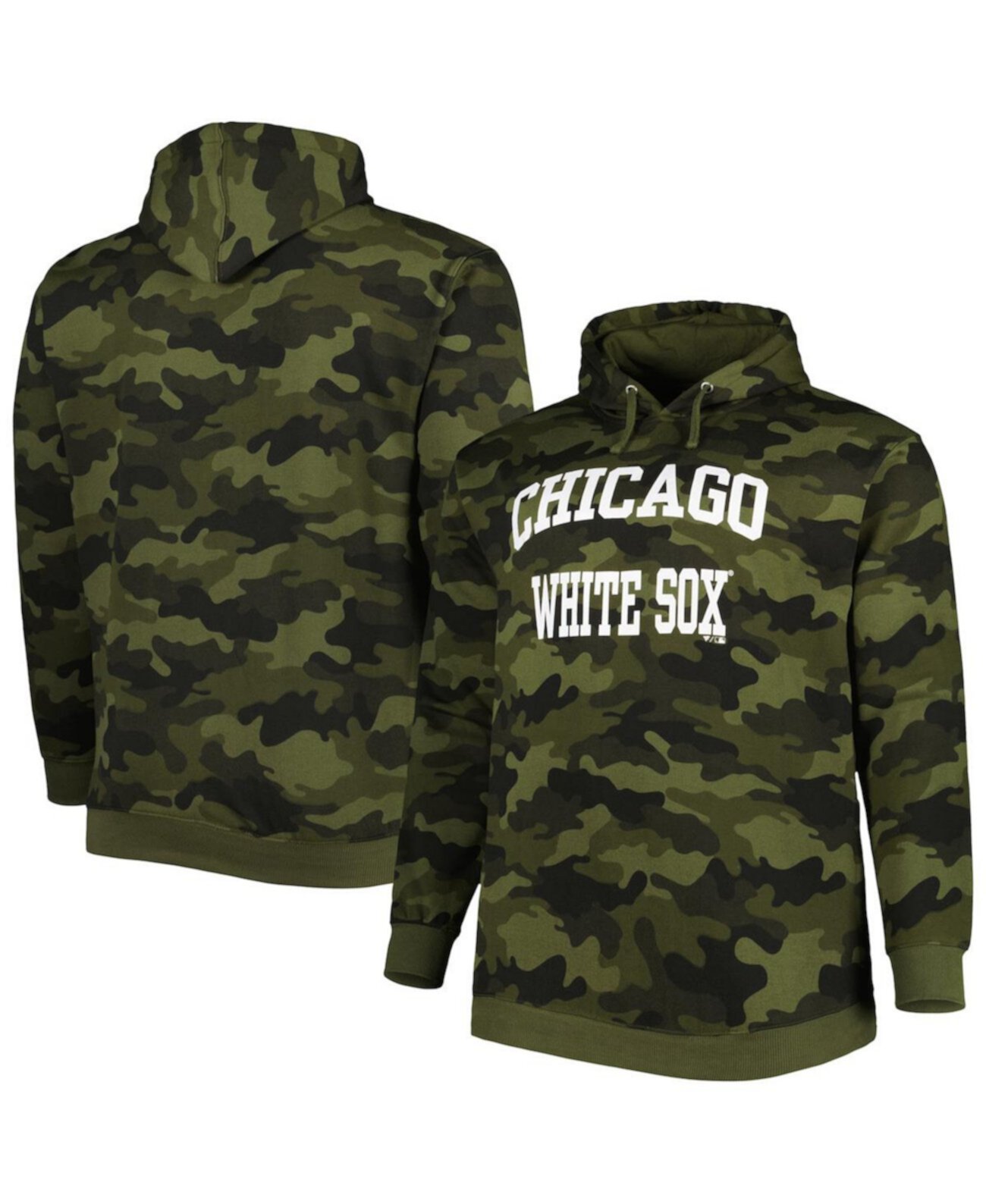 Мужская Пуловеры Profile Camo Chicago White Sox Allover Print Profile