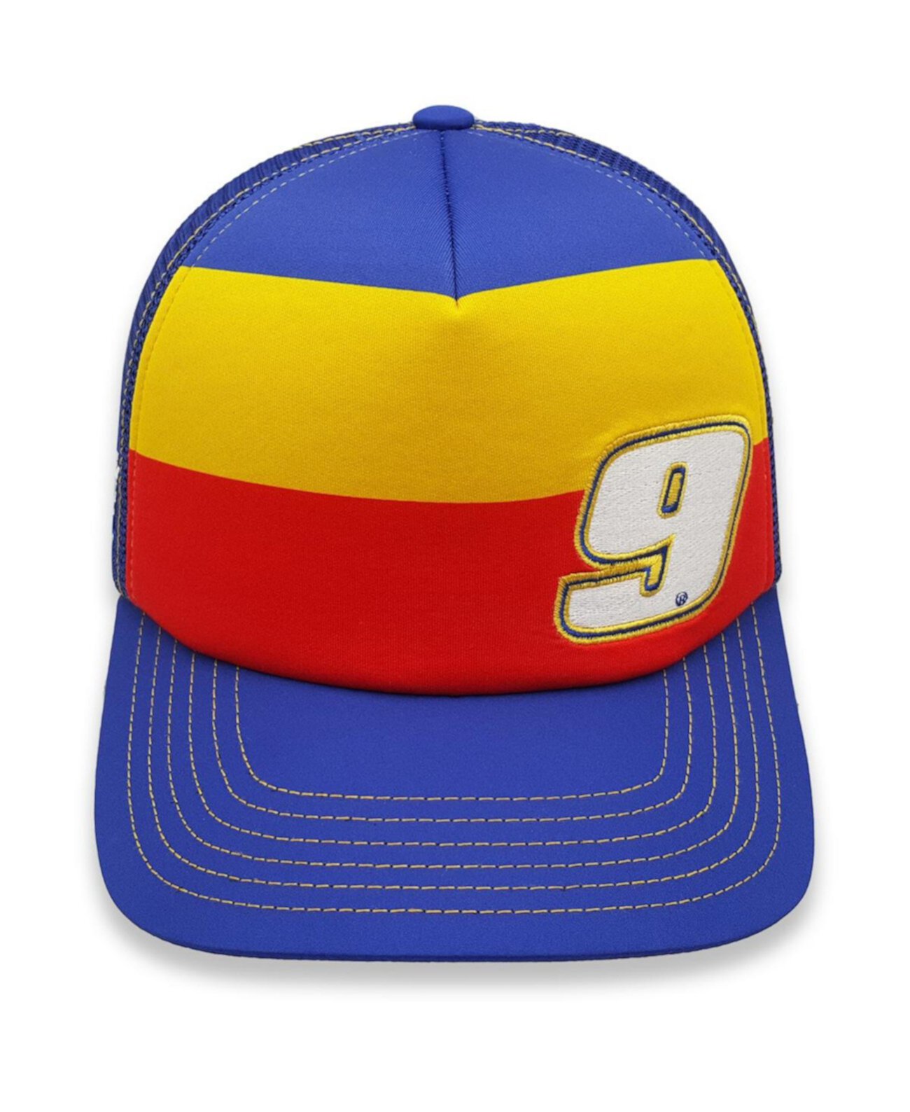 Мужская регулируемая кепка Foam Trucker с графикой Chase Elliott, 100% полиэстер Hendrick Motorsports Team Collection