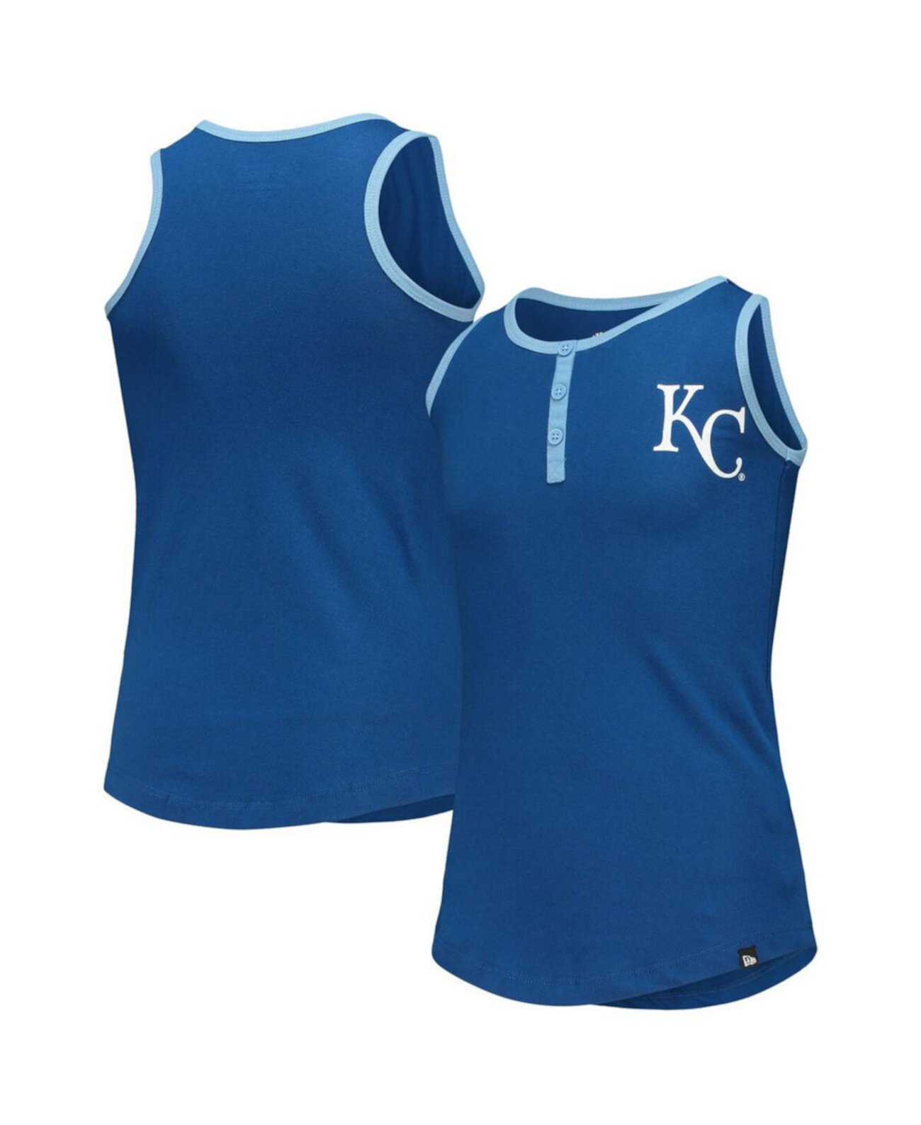 Детская Майка New Era Royal Kansas City Royals Henley New Era