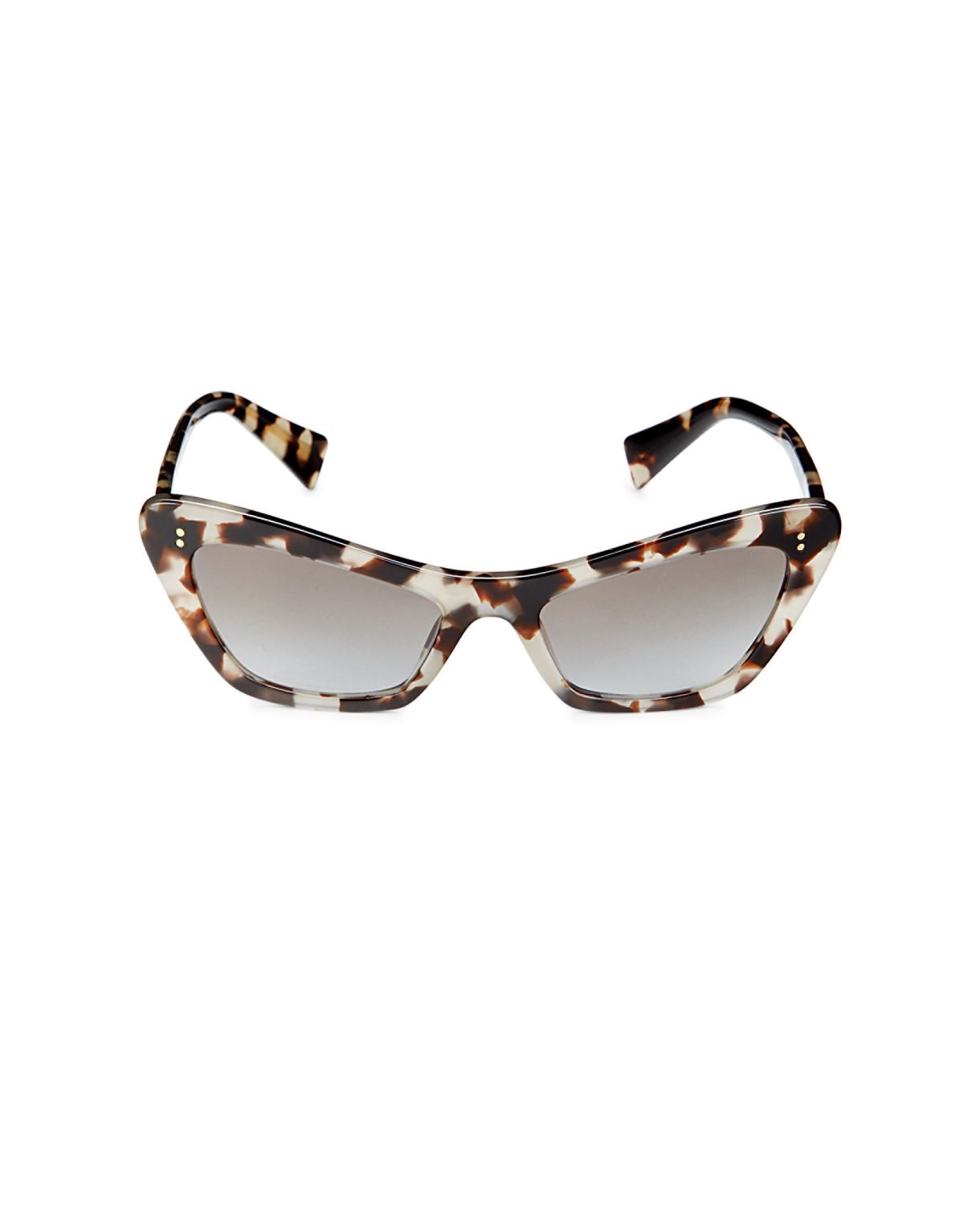 Узкие солнцезащитные очки «кошачий глаз» 54 ММ MIU MIU
