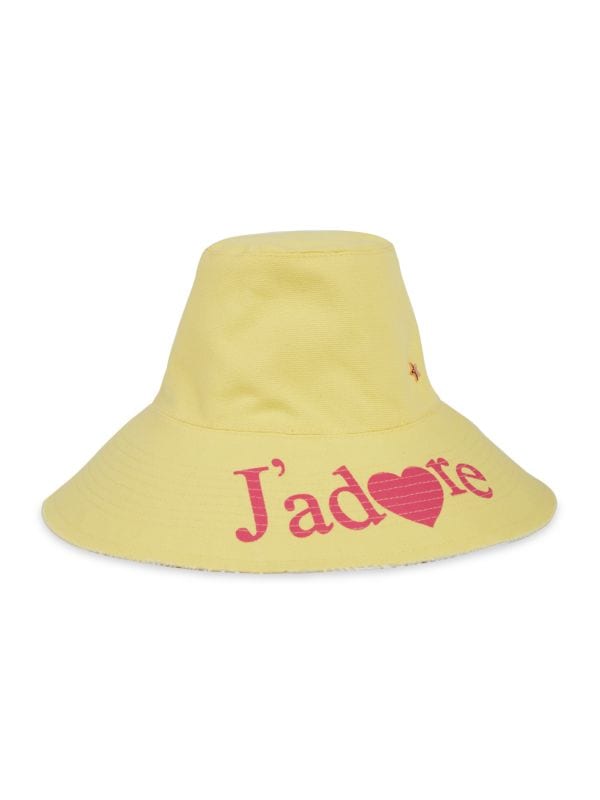 Панамы JOCELYN Kid's Palm Springs J'Adore Wide Brim Hat JOCELYN