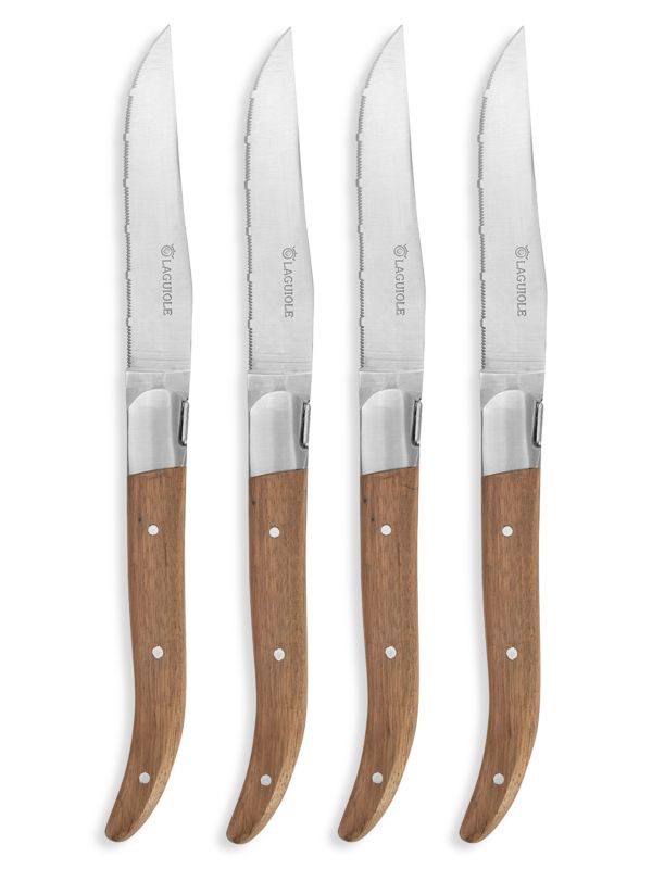 Набор ножей для стейка из ясеня и нержавеющей стали, 4 предмета AU NAIN