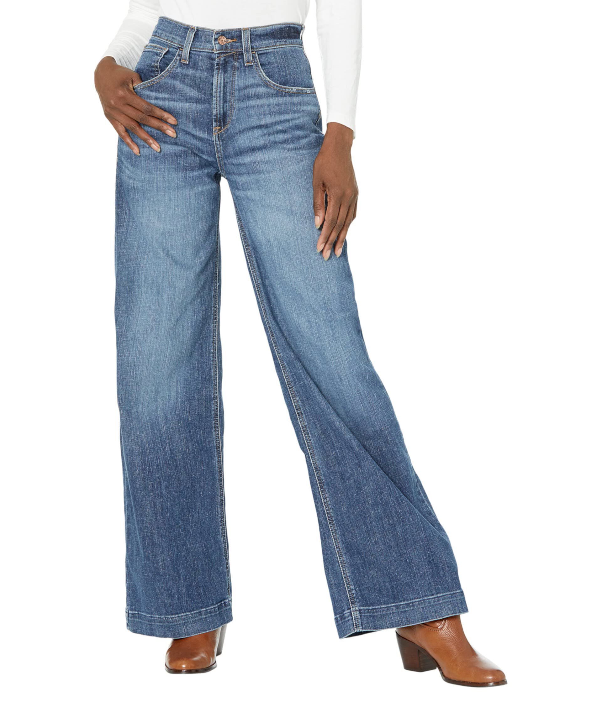 Широкие джинсы Jazmine с ультравысокой посадкой в канадском цвете Ariat