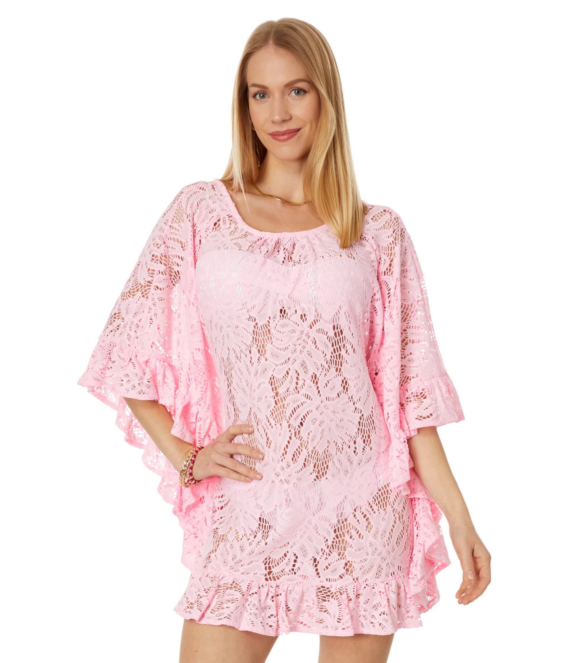 Женское Пляжное платье и туники Lilly Pulitzer Atley Ruffle Lilly Pulitzer