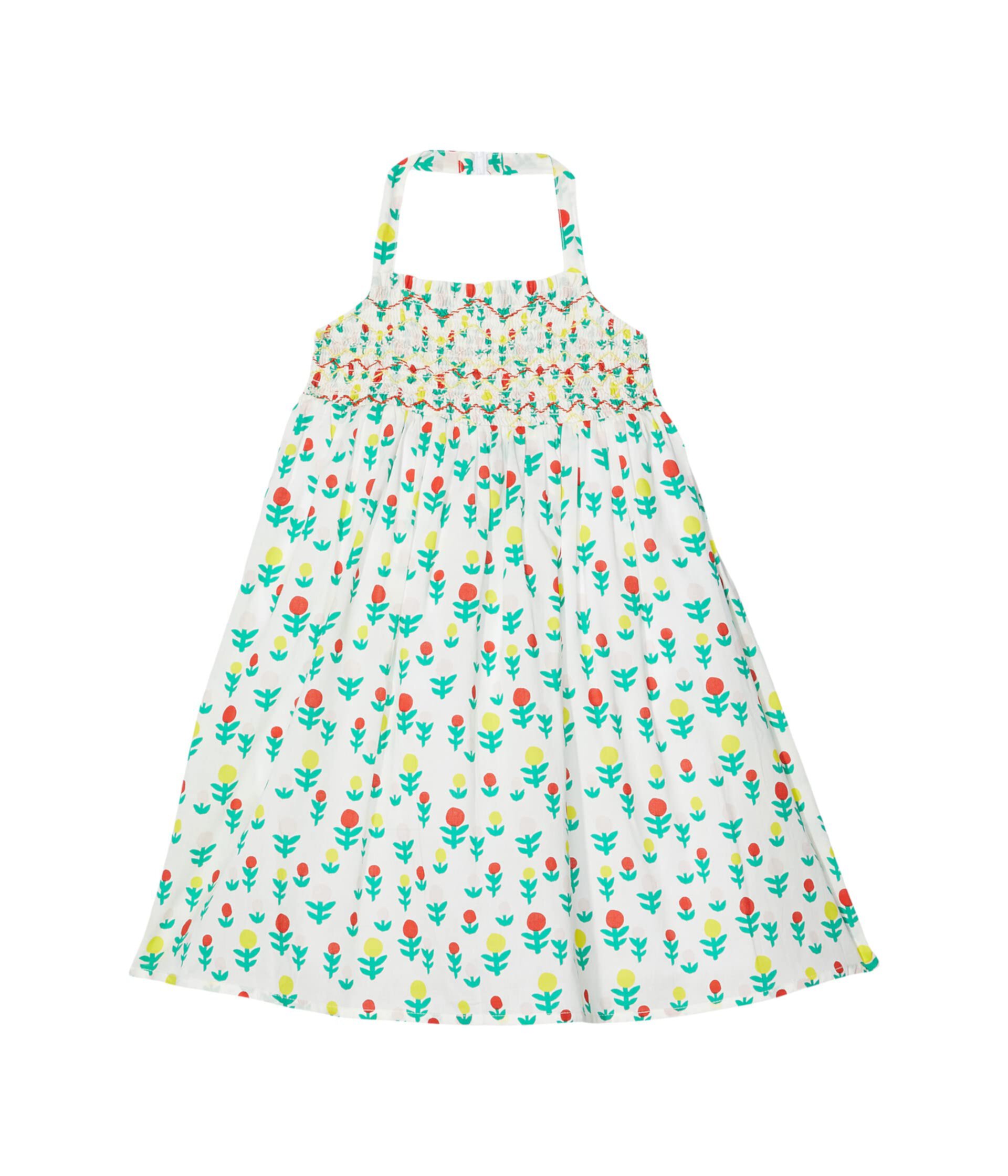 Платье Dreamy Flowers со сборками (для малышей/маленьких/больших детей) Stella McCartney Kids