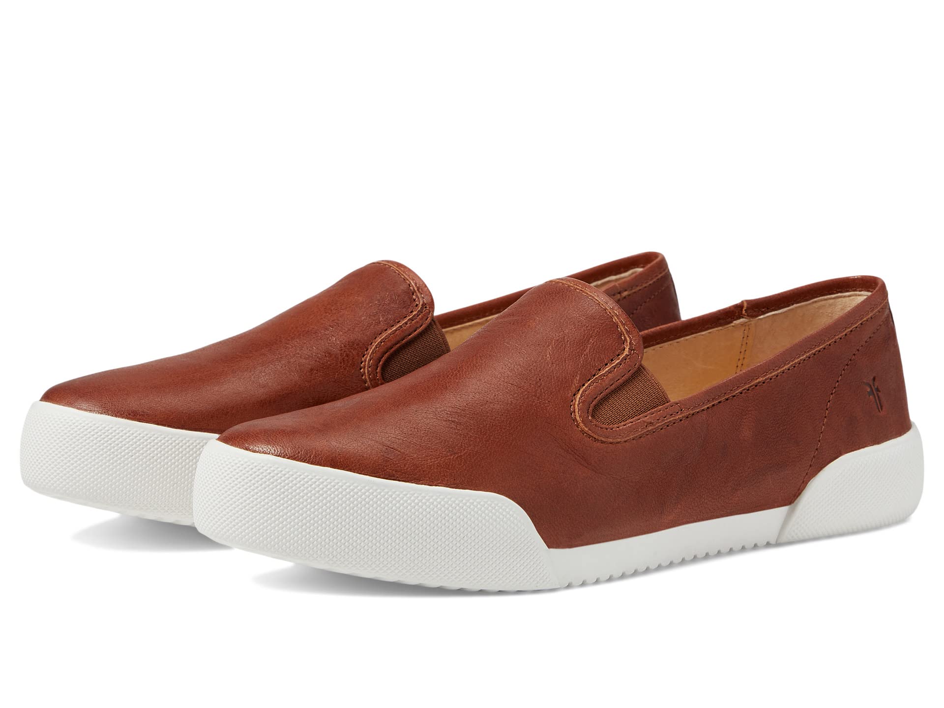 Модные кожаные мокасины Frye Mia Slip-On с амортизированной стелькой и резиновой подошвой Frye