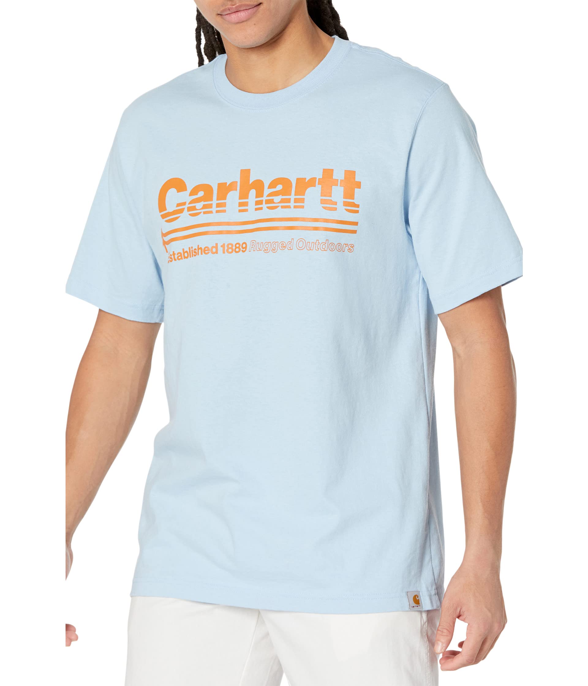 Мужская Хлопковая Футболка Carhartt Carhartt