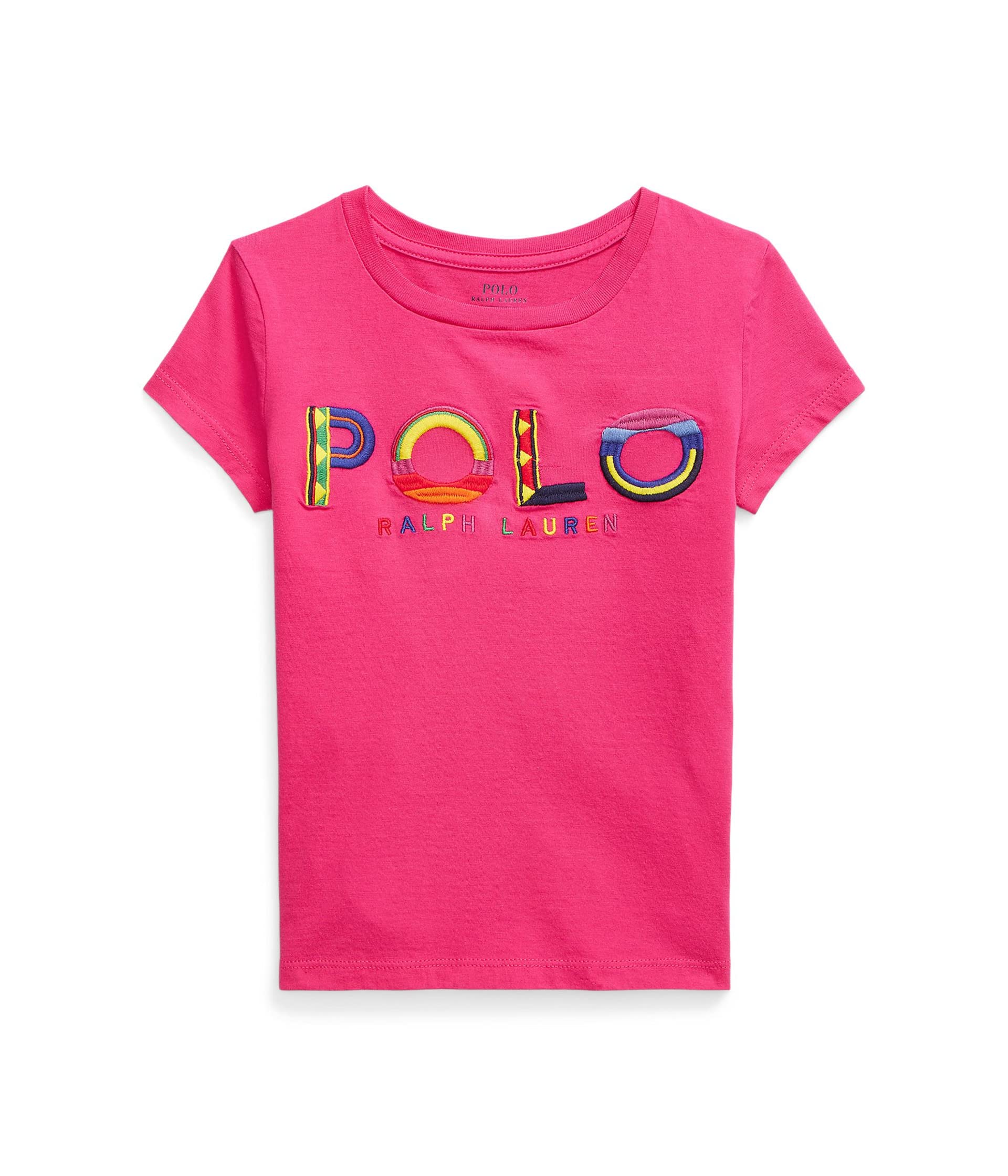 Футболка для детей Polo Ralph Lauren из хлопкового джерси с логотипом Polo Ralph Lauren