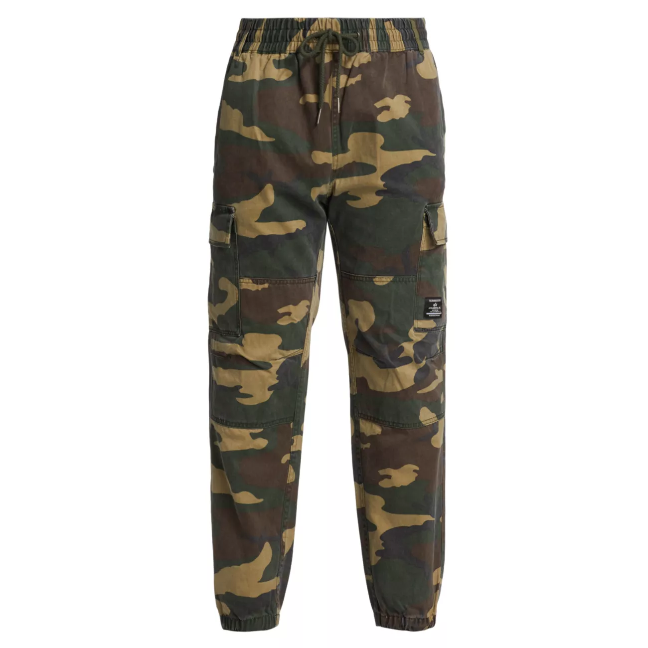 Camouflage Cotton Joggers Alpha Industries
