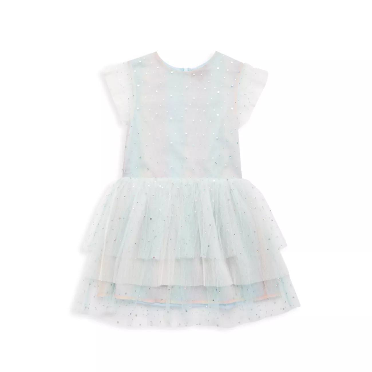 Little Girl's &amp; Girl's Monroe Crystal Embellished Tulle Dress Imoga