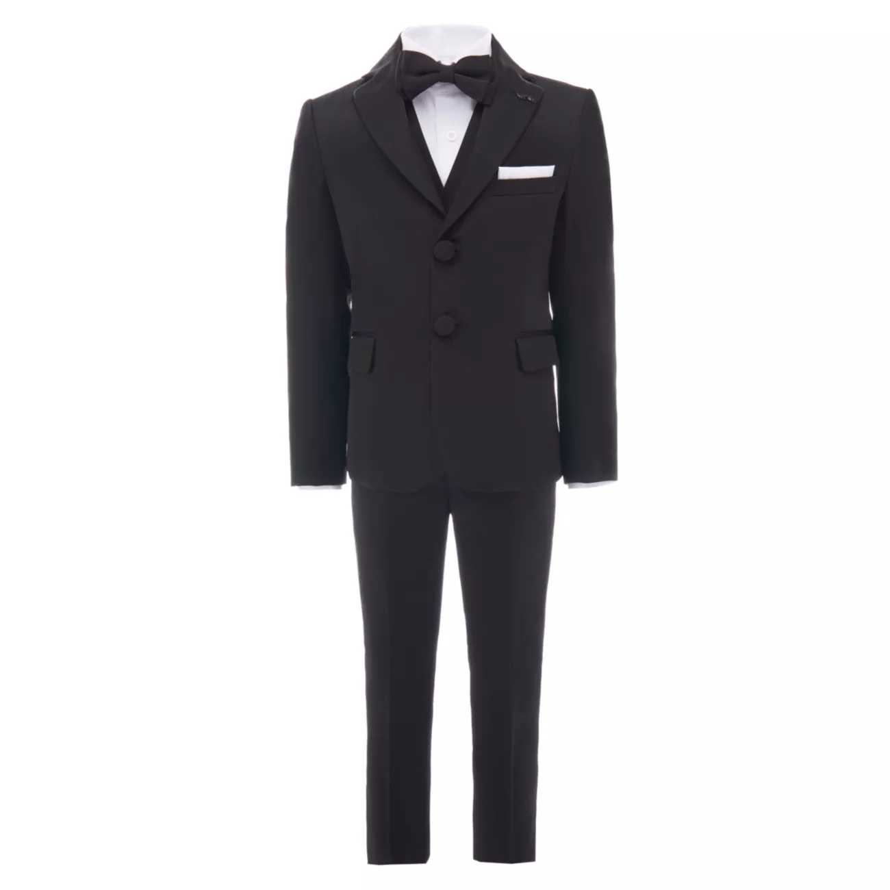 Детские комплекты одежды Moustache Для мальчиков Peak Lapel Tuxedo Moustache