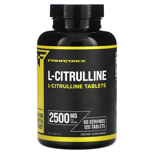 L-Citrulline, 2,500 mg, 120 Tablets Primaforce