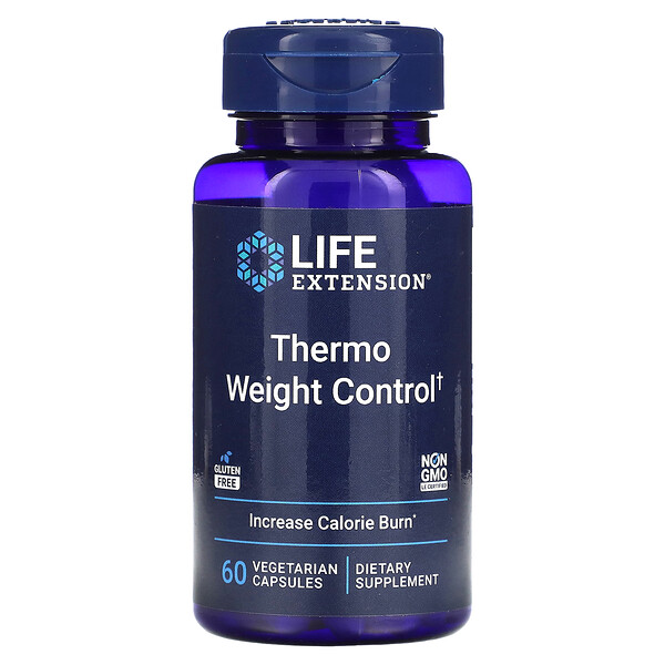 Thermo Weight Control, 60 Vegetarian Capsules Life Extension