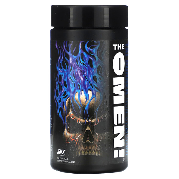 The Omen!, Сжигатель жира, нестимулятор, 100 капсул JNX Sports