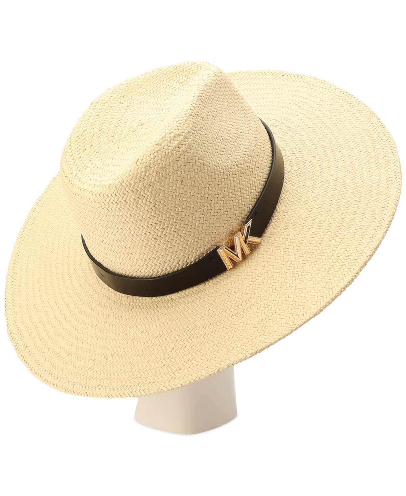 Женская соломенная шляпа с логотипом Karlie Michael Kors