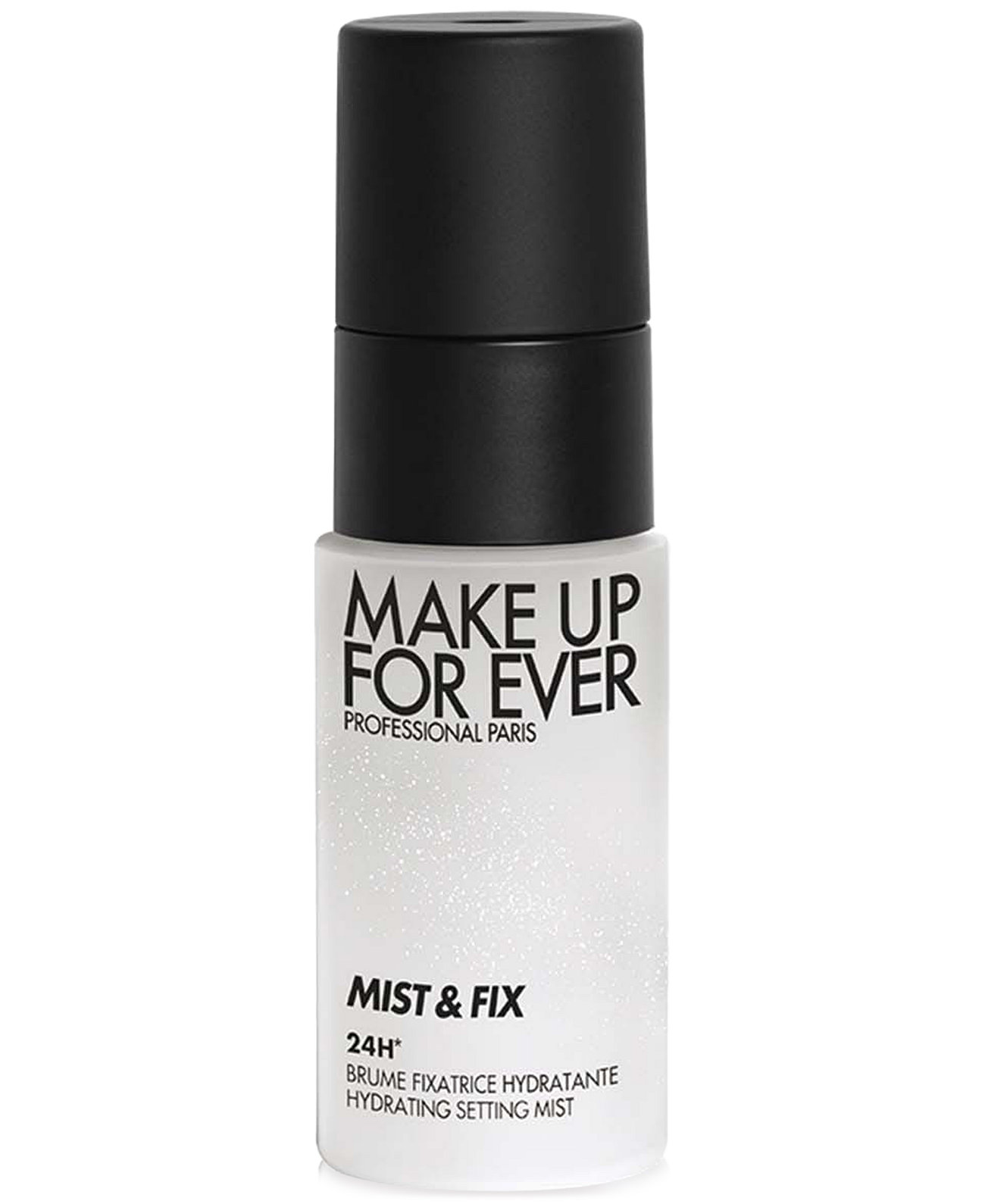 Увлажняющий спрей для фиксации макияжа Mist & Fix 24H, мини-версия, 30 мл, без спирта, с гиалуроновой кислотой и алоэ вера Make Up For Ever