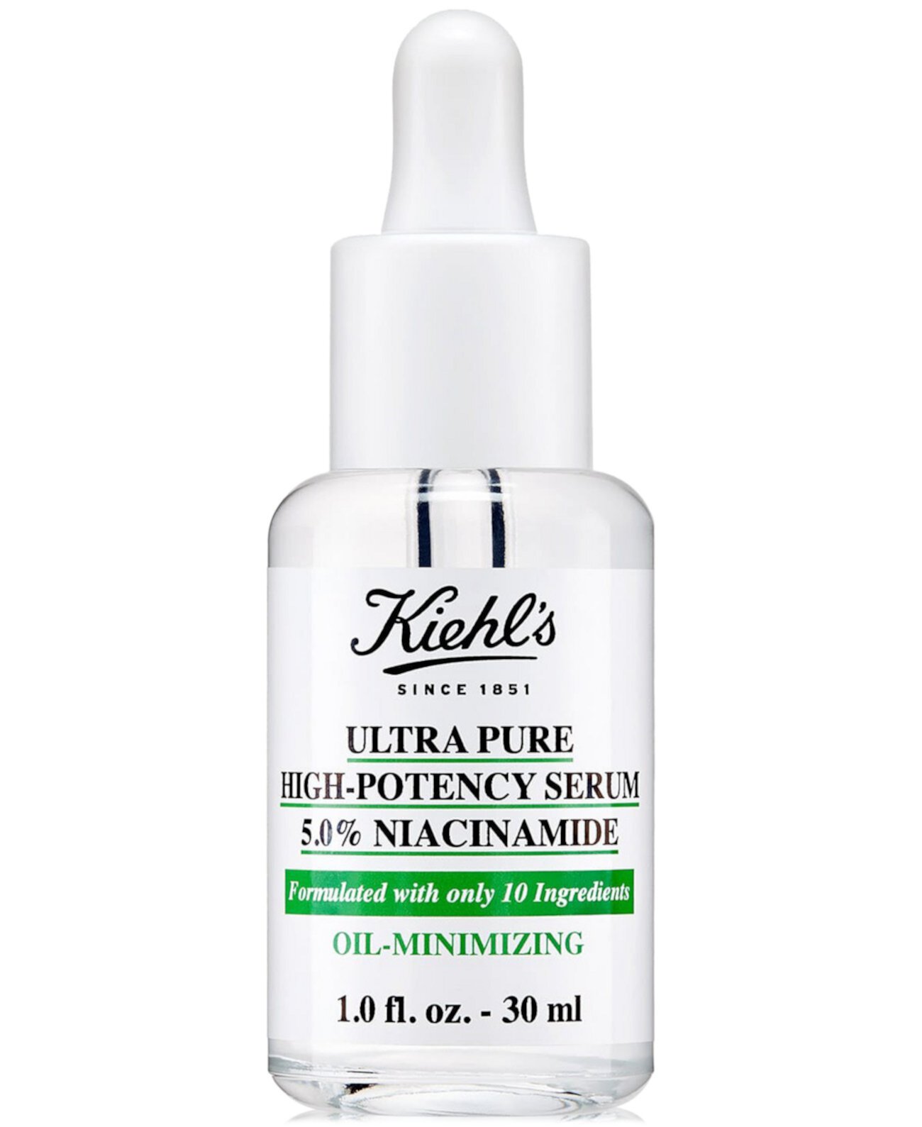 Заказать Ultra Pure High-Potency 5.0% Niacinamide Serum, 1 унция. Kiehls  Since 1851, цвет - нет цвета, по цене 4 620 рублей на маркетплейсе Usmall.ru